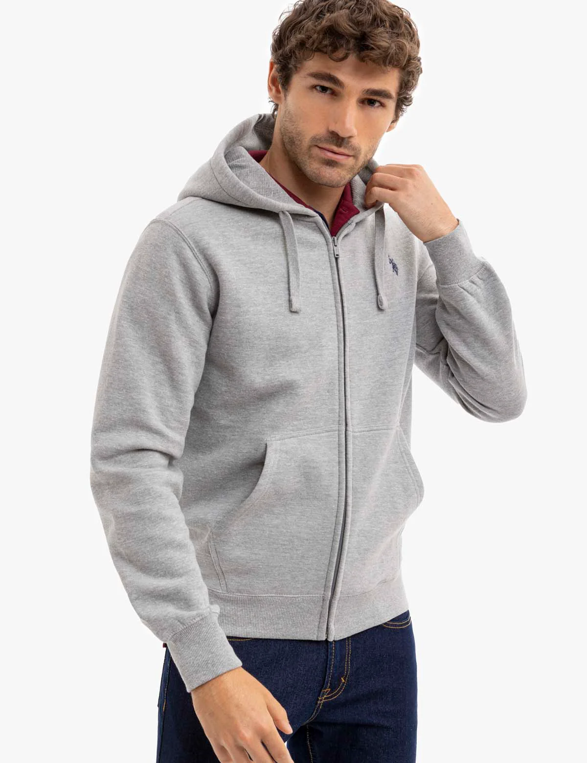 FULL ZIP LINED HOODIE - Image 6