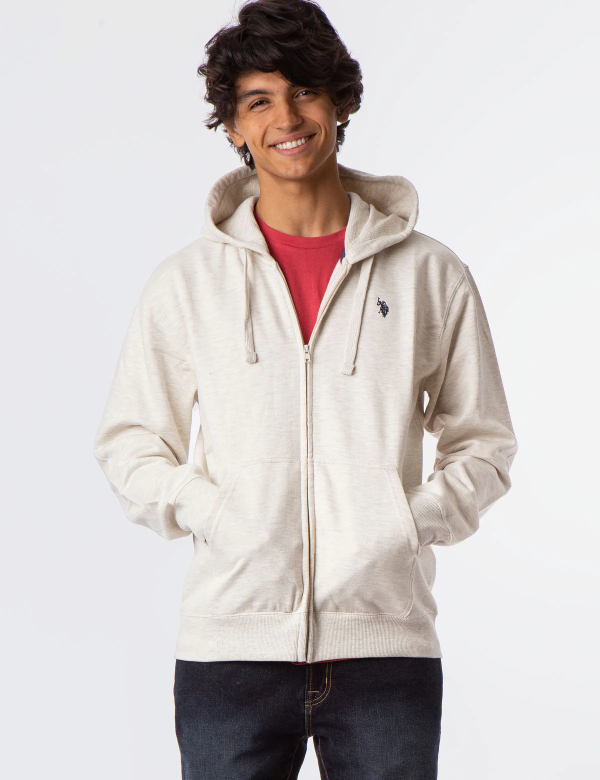 FULL ZIP LINED HOODIE - Image 4