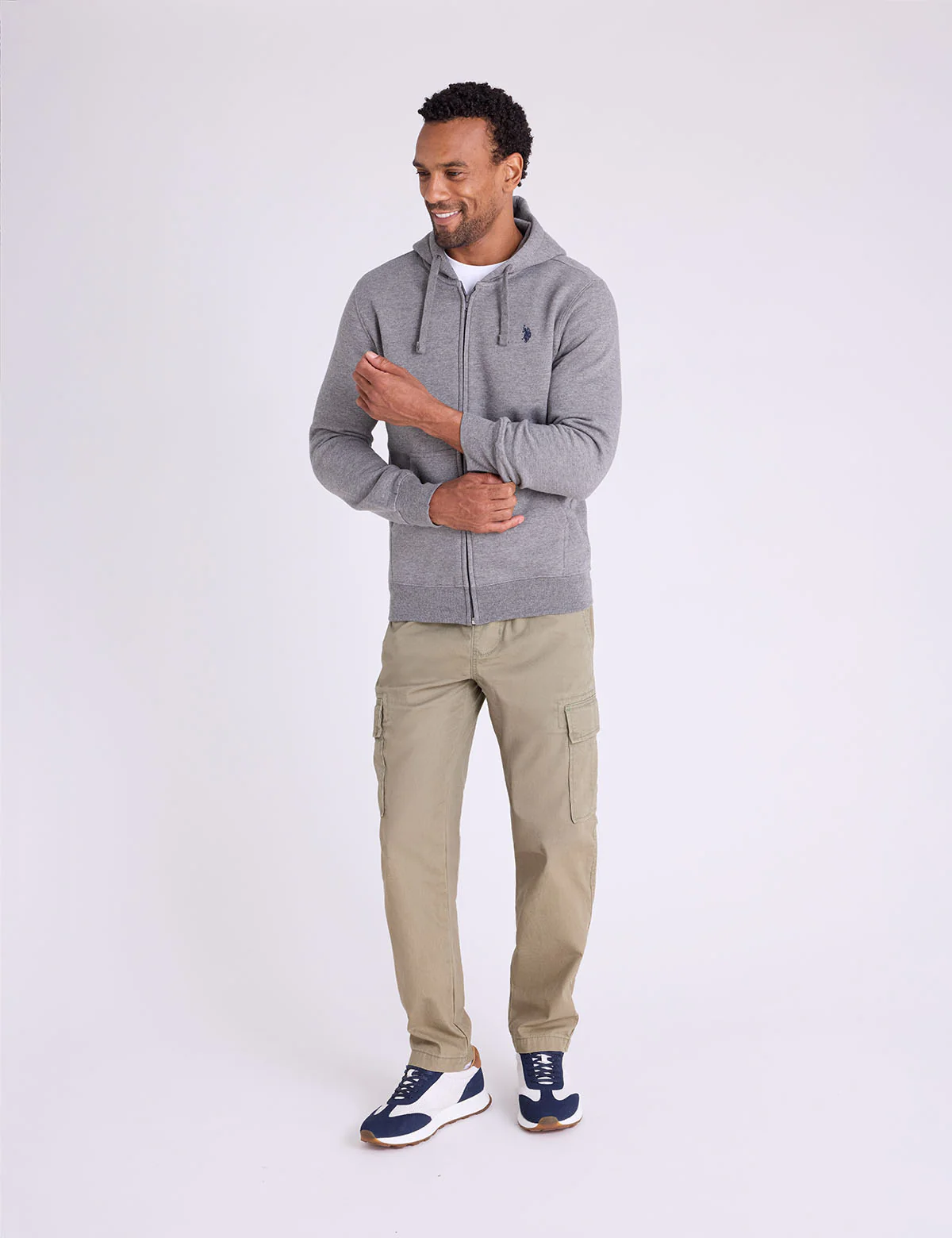 FULL ZIP LINED HOODIE - Image 3