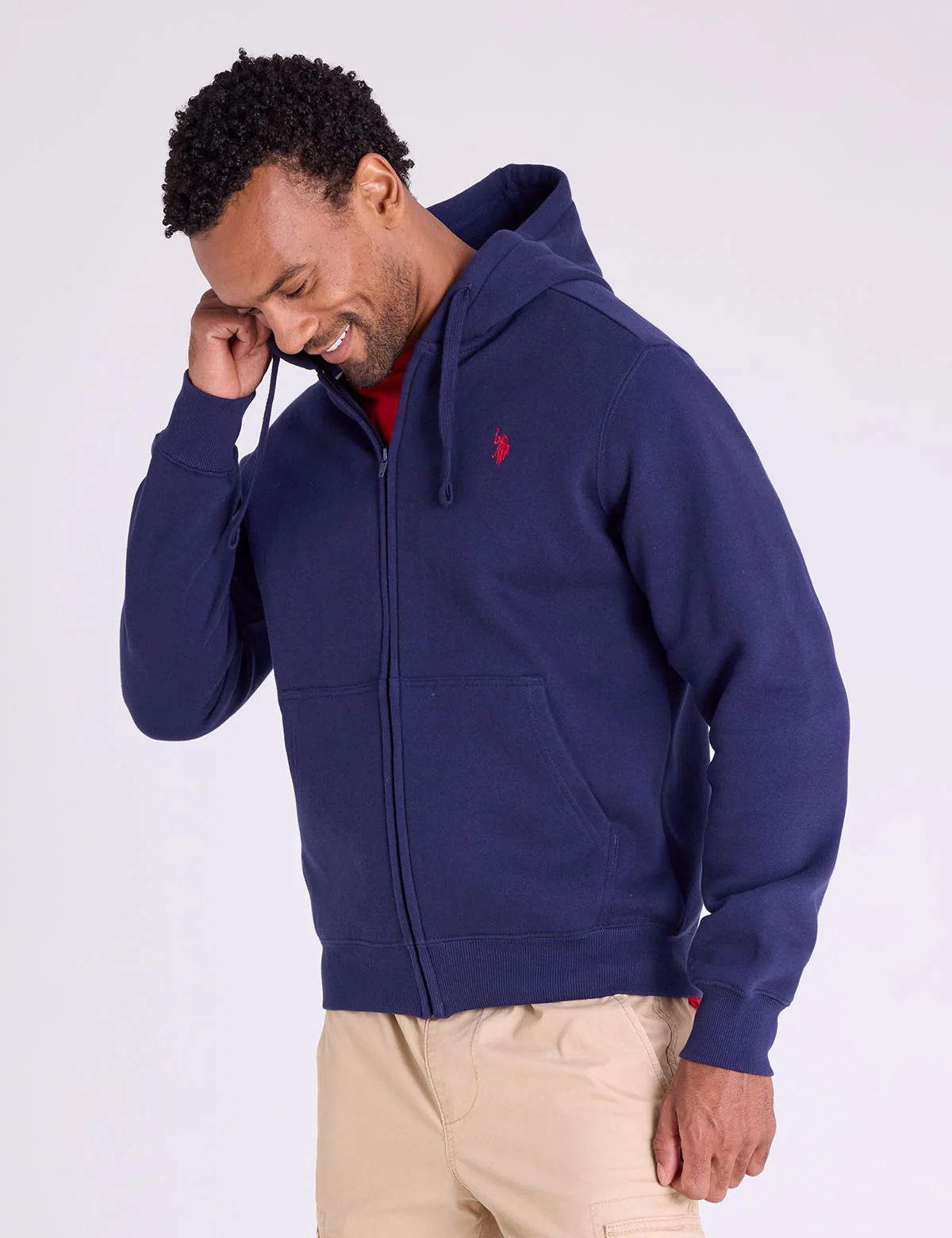 FULL ZIP LINED HOODIE - Image 9