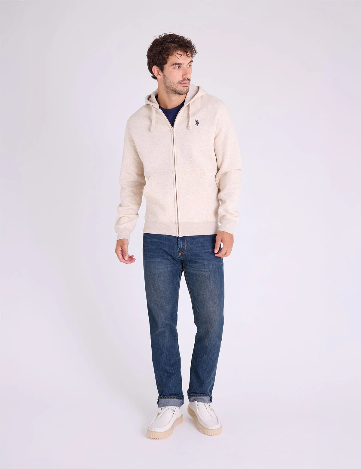 FULL ZIP LINED HOODIE - Image 4