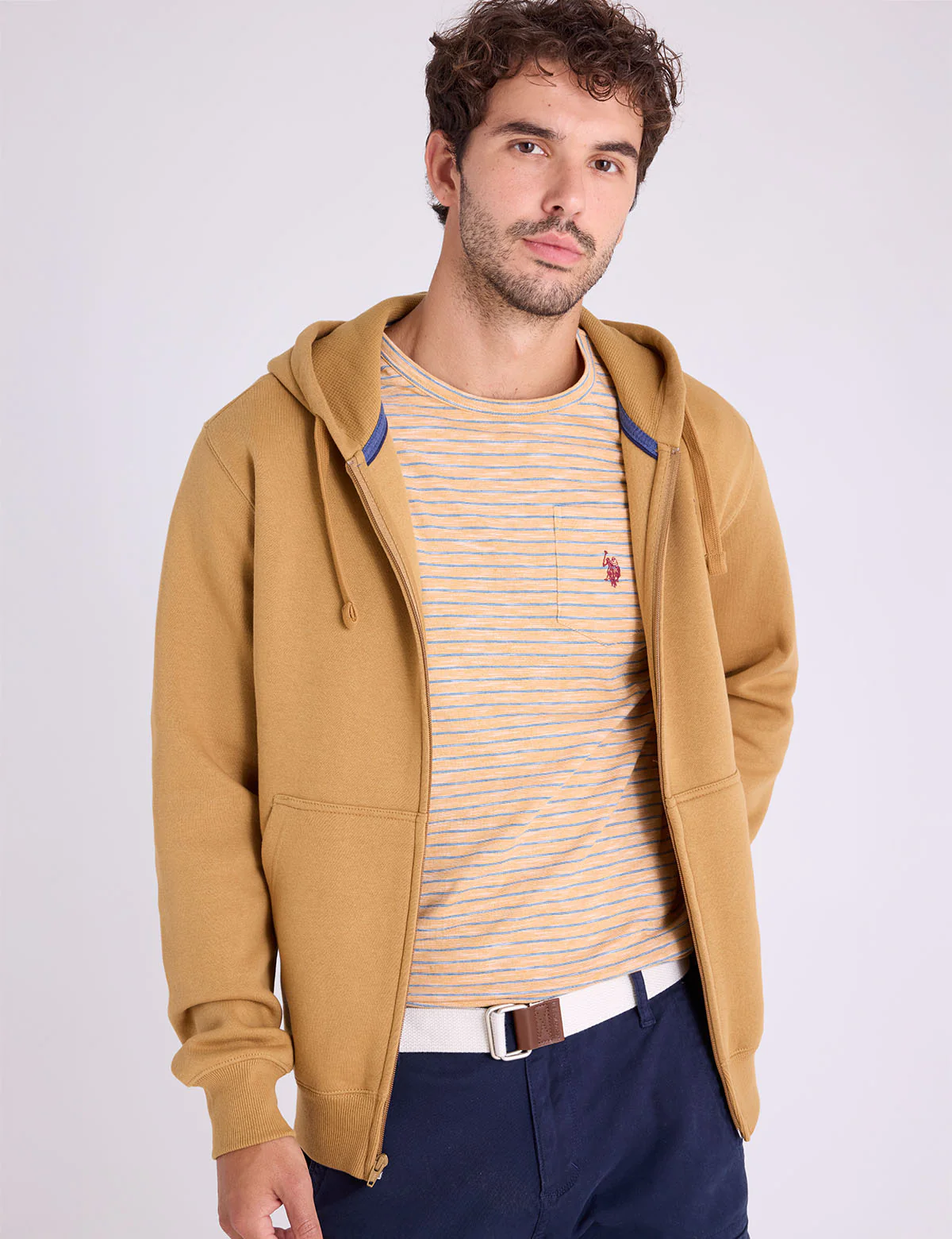 FULL ZIP LINED HOODIE - Image 8