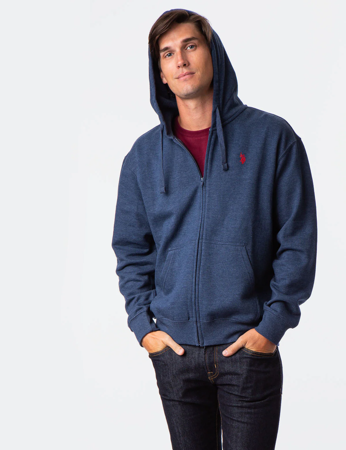 FULL ZIP LINED HOODIE - Image 7