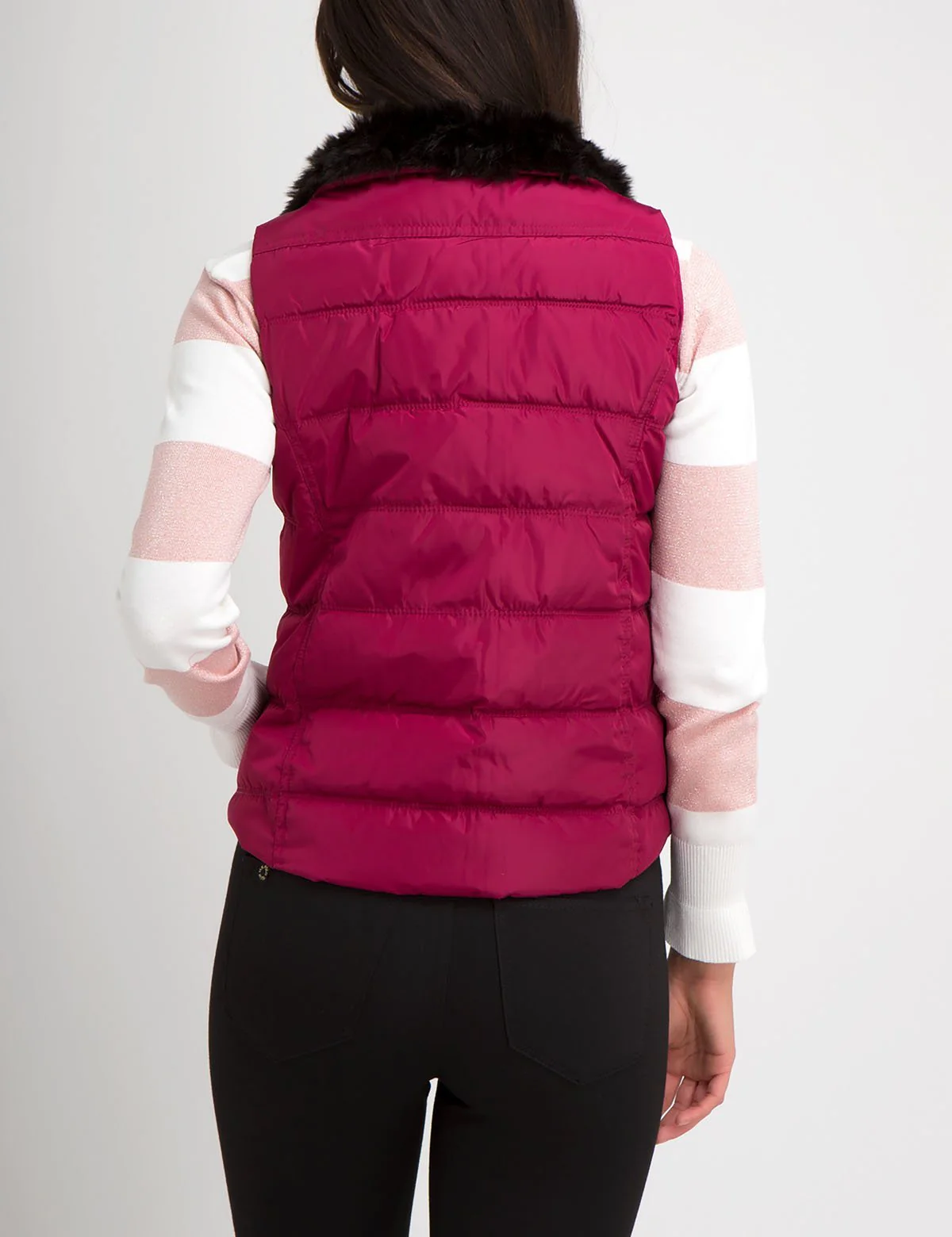 FUR COLLAR VEST - Image 11