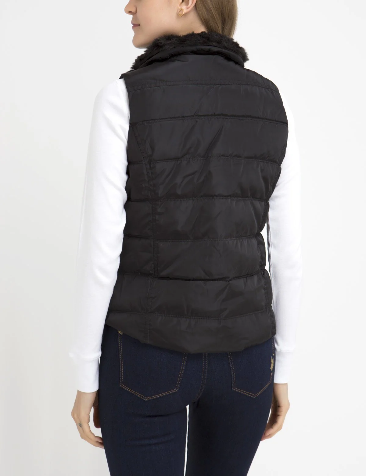 FUR COLLAR VEST - Image 13