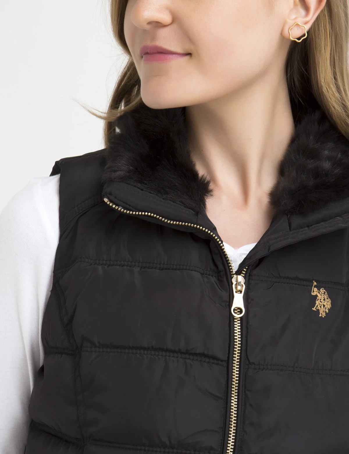 FUR COLLAR VEST - Image 14