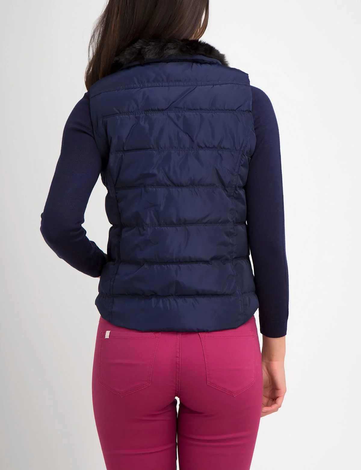 FUR COLLAR VEST - Image 16