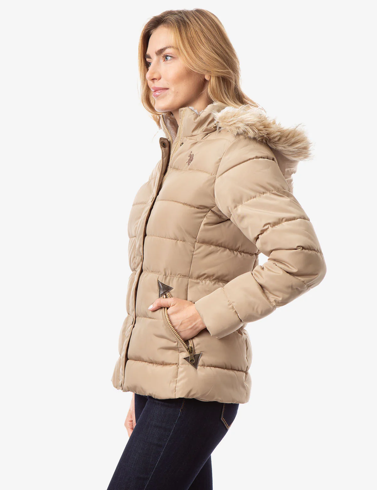 FUR HOODED JACKET - Image 8