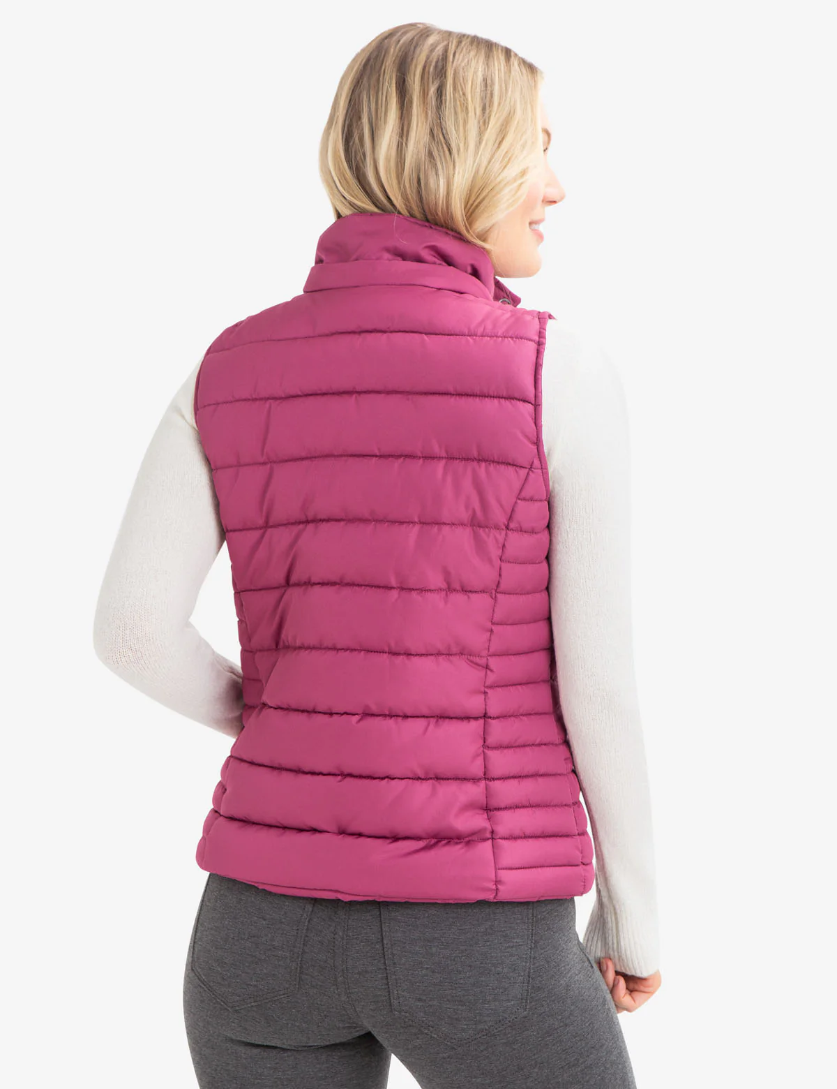 FUR HOODED VEST - Image 4