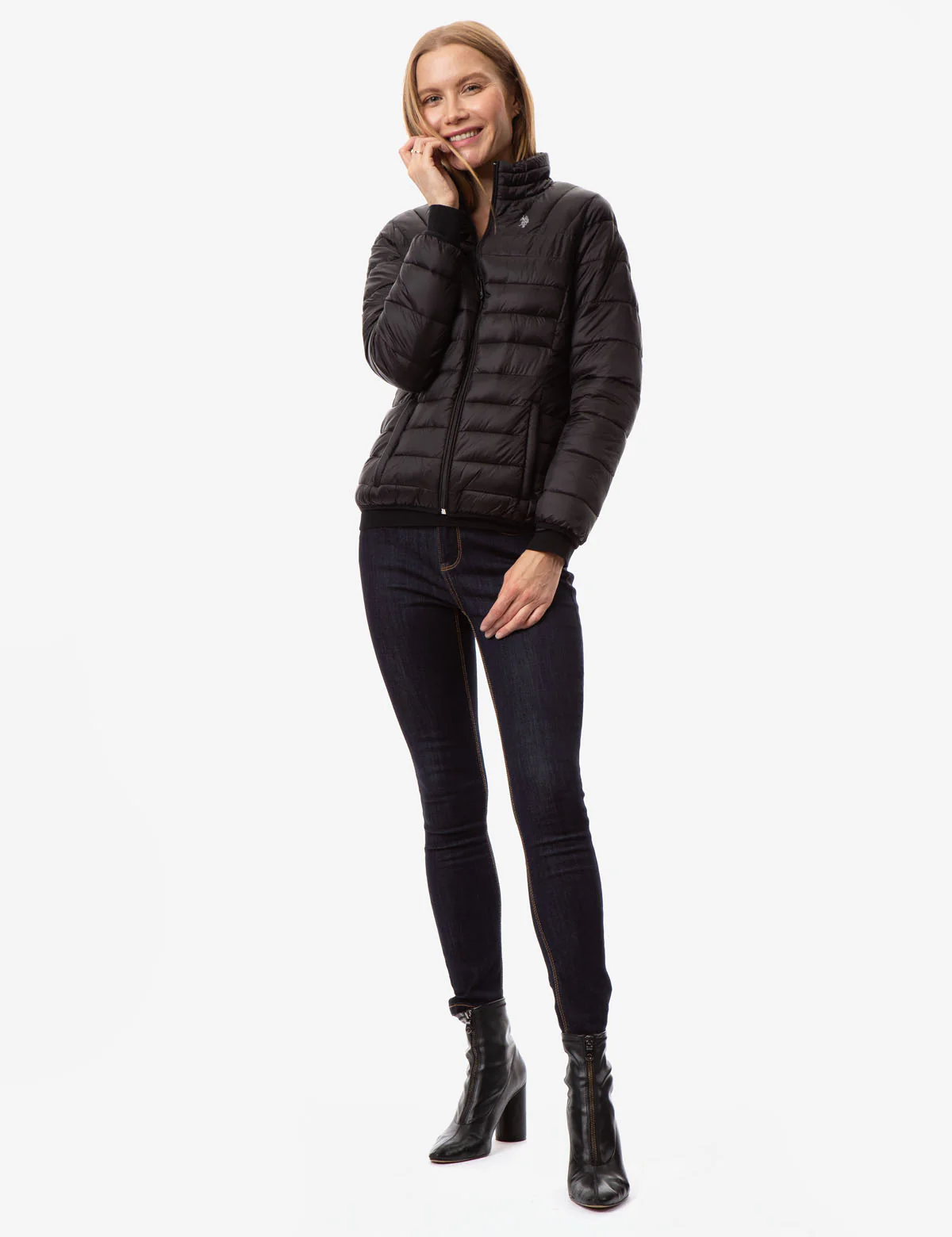 FAUX FUR LINED JACKET