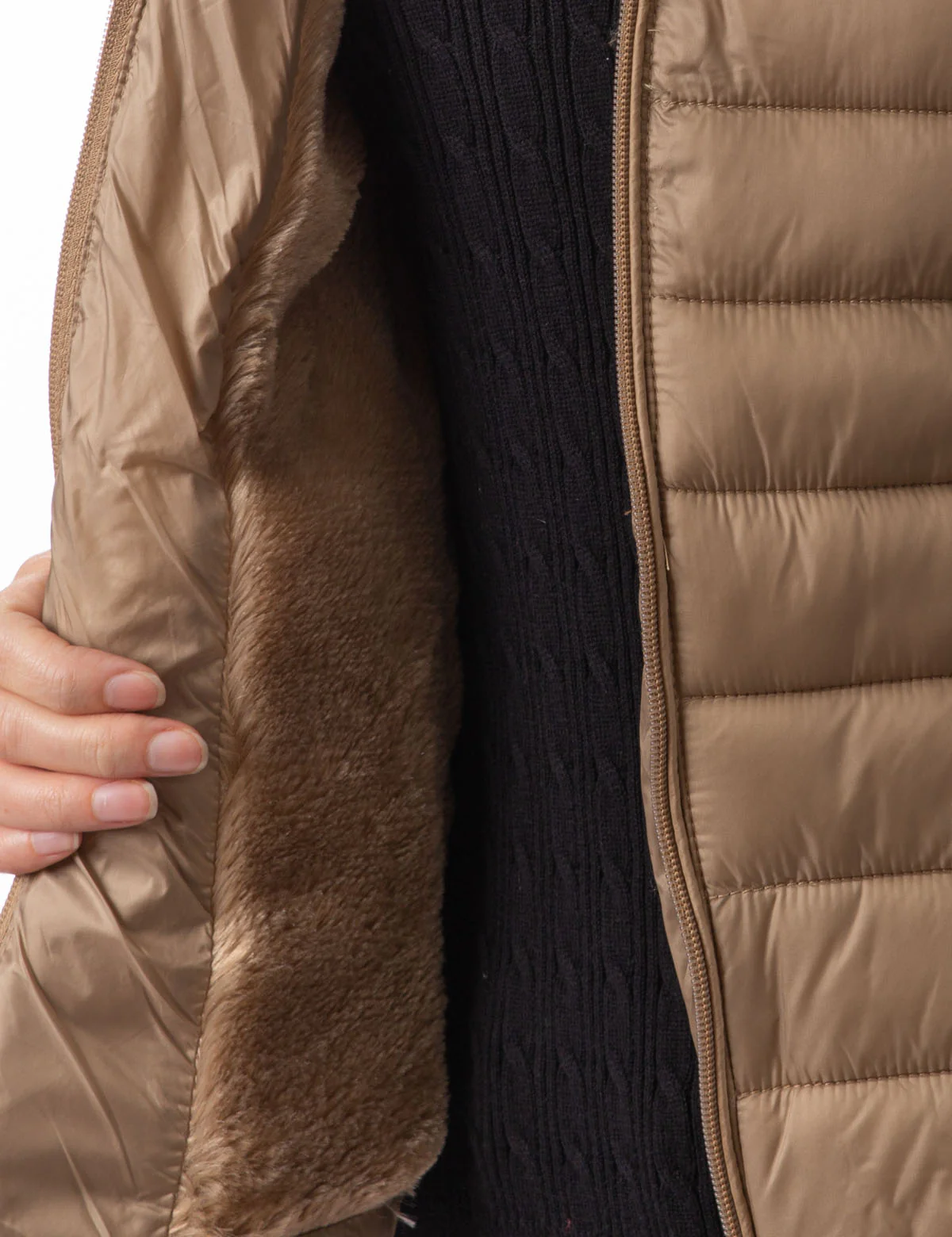 FAUX FUR LINED JACKET - Image 8