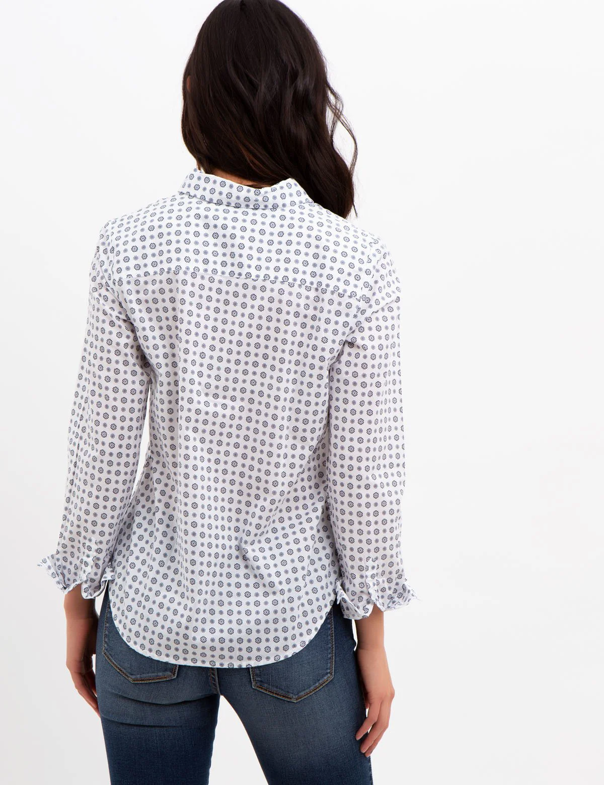 GEO FLORAL PRINTED TOP - Image 6