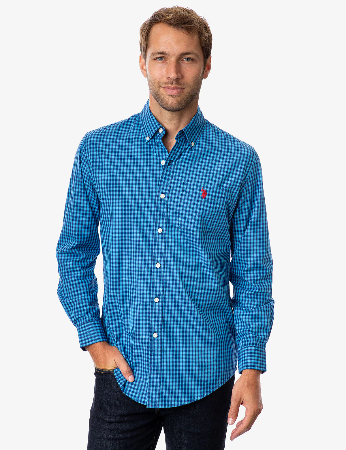 GINGHAM PLAID POPLIN SHIRT - Image 12