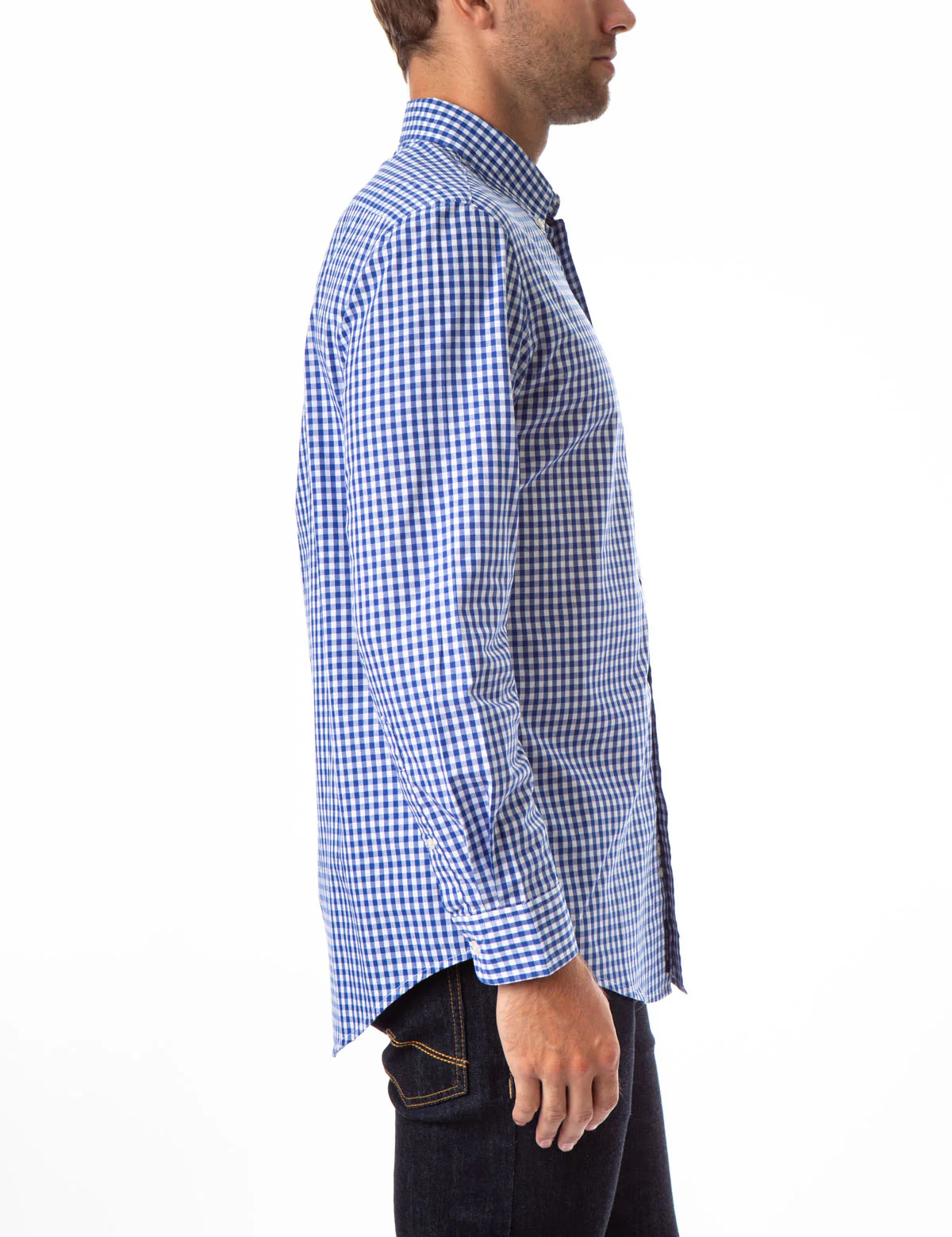 GINGHAM PLAID POPLIN SHIRT - Image 3