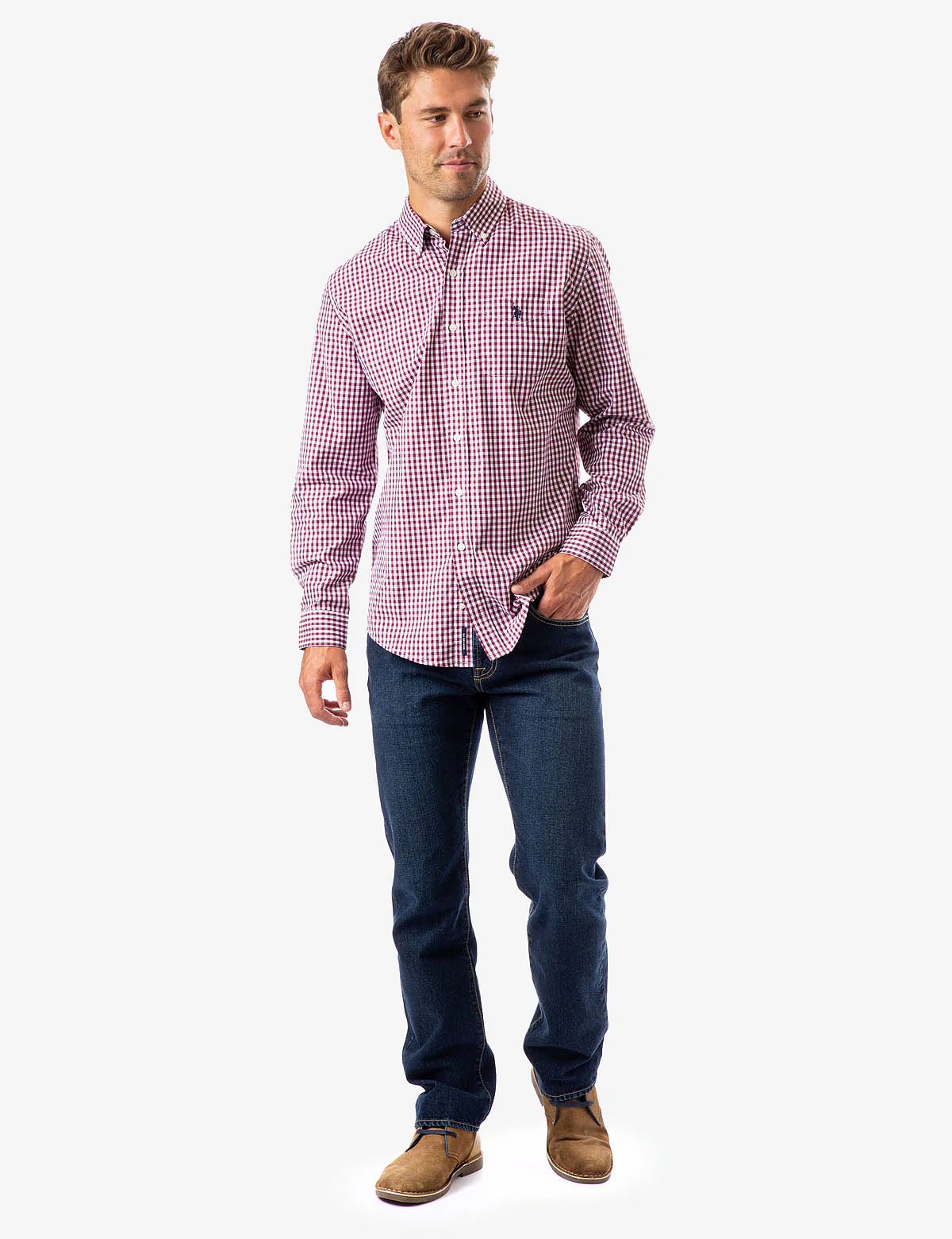GINGHAM PLAID POPLIN SHIRT - Image 8