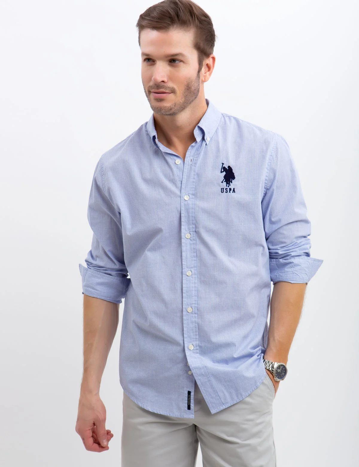 GINGHAM PRINT SHIRT - Image 6