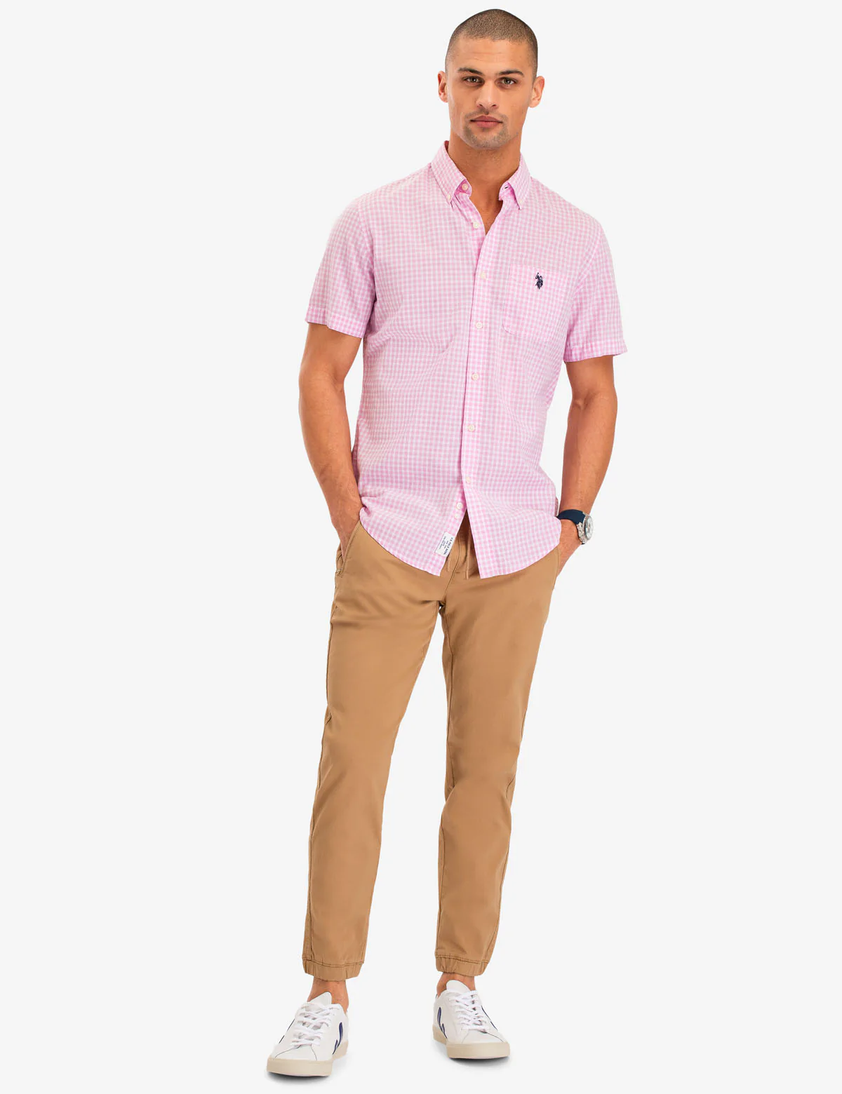 GINGHAM SHORT SLEEVE SHIRT - Image 2