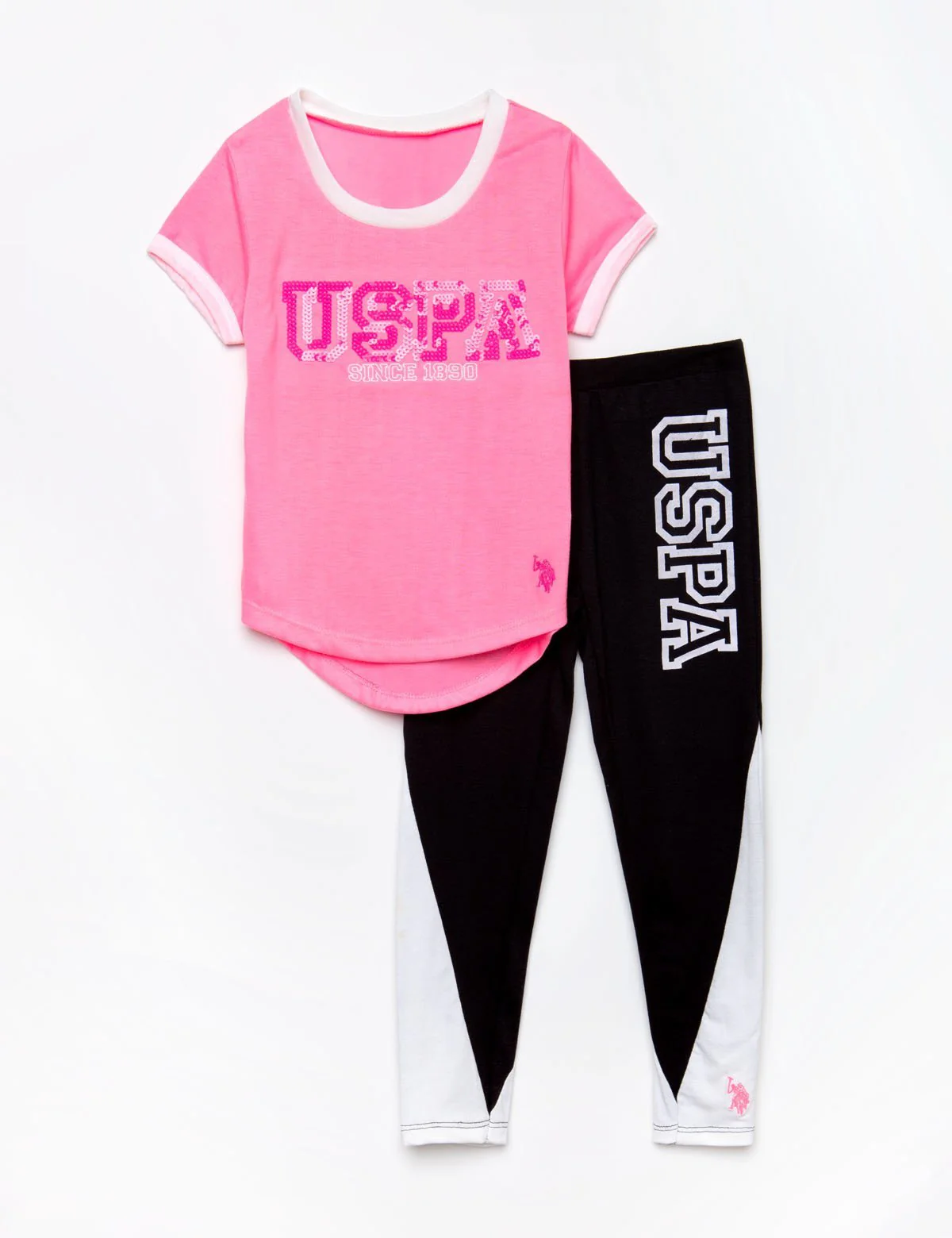 GIRLS 2 PIECE SET - TEE & LEGGINGS