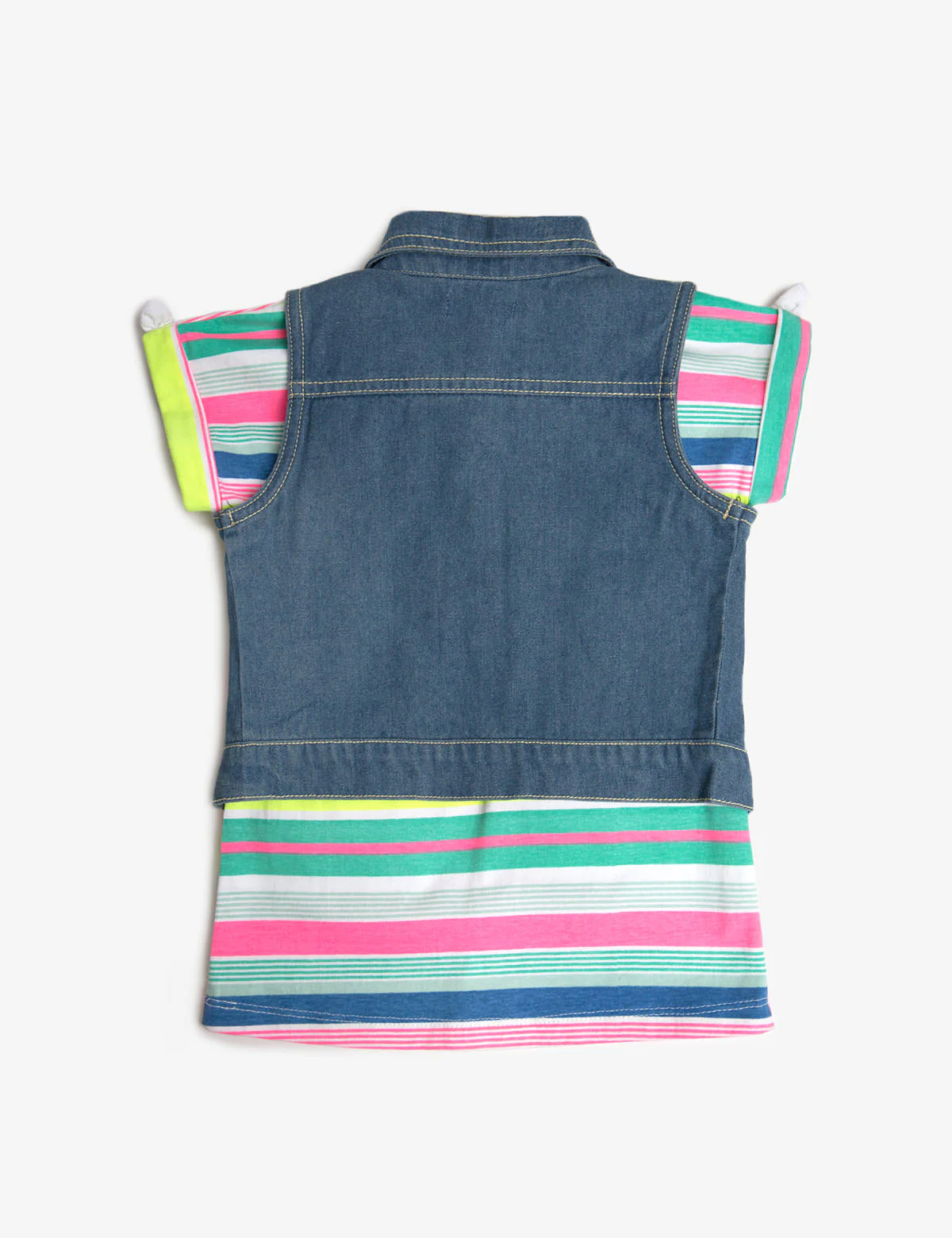 GIRLS 3 PIECE SET: VEST, TEE & LEGGINGS - Image 7