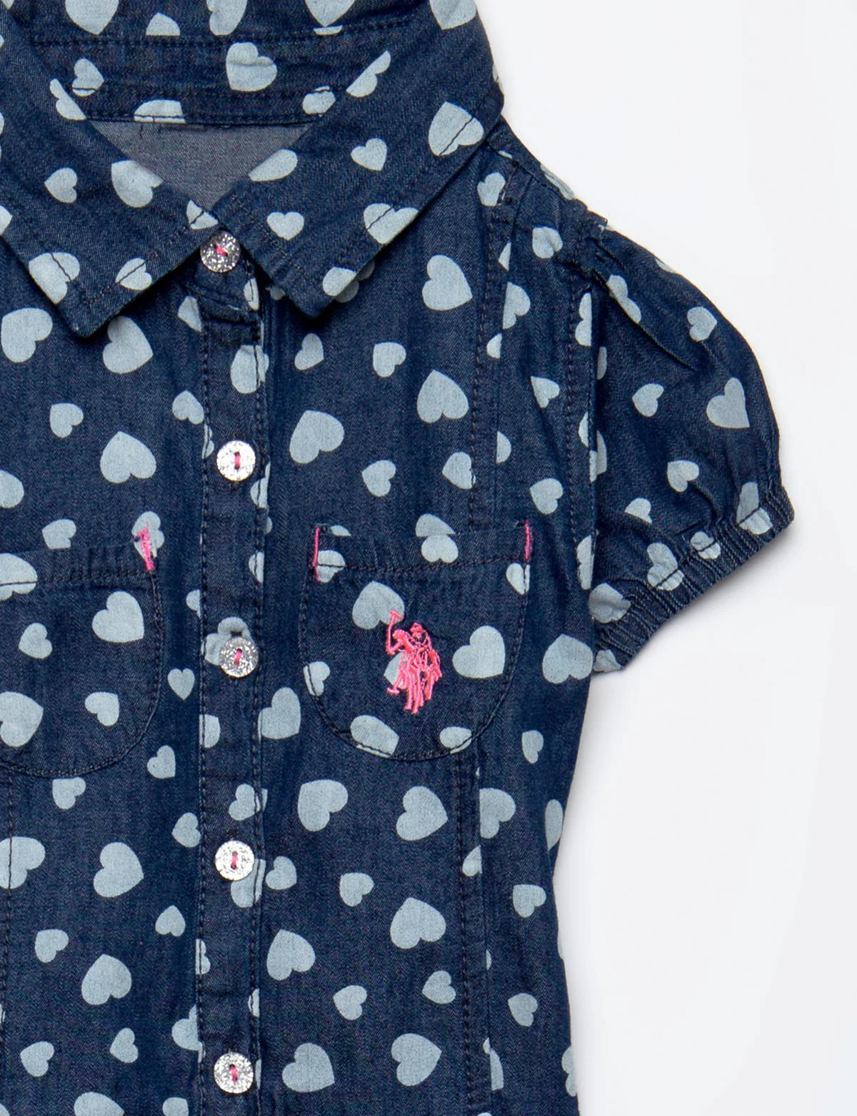 GIRLS HEARTS DRESS - Image 2