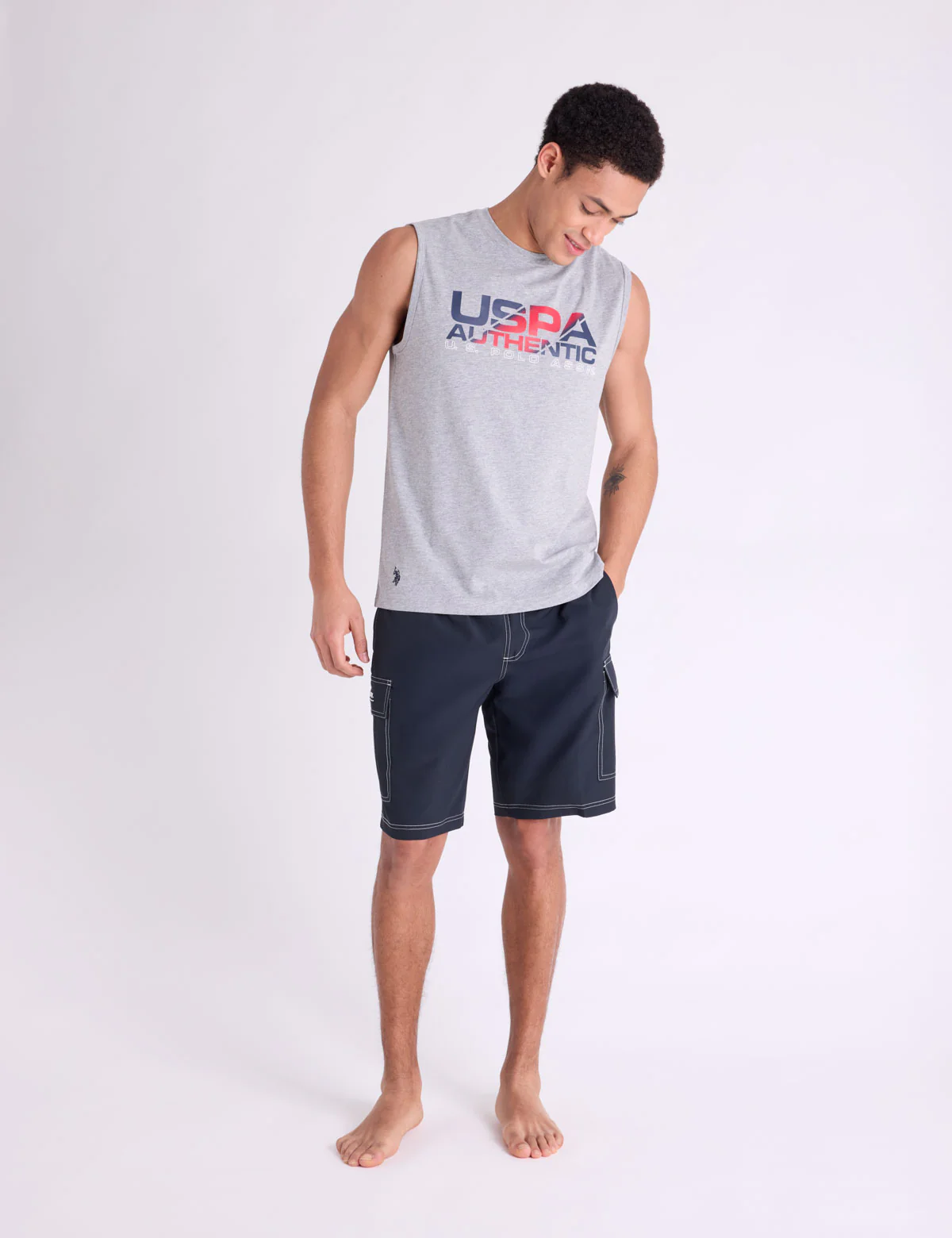 GRADIENT USPA GRAPHIC JERSEY TANK - Image 3