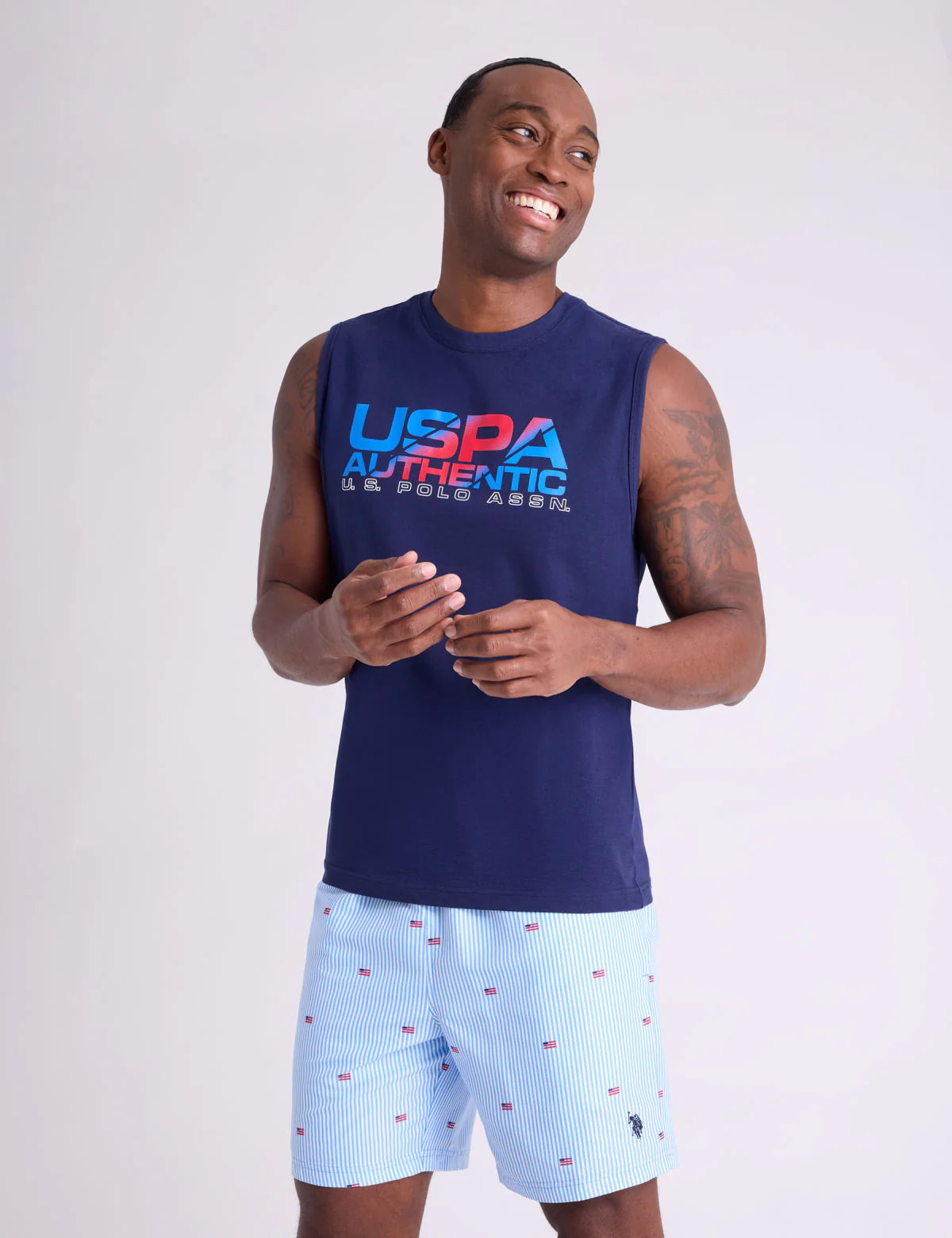 GRADIENT USPA GRAPHIC JERSEY TANK - Image 5