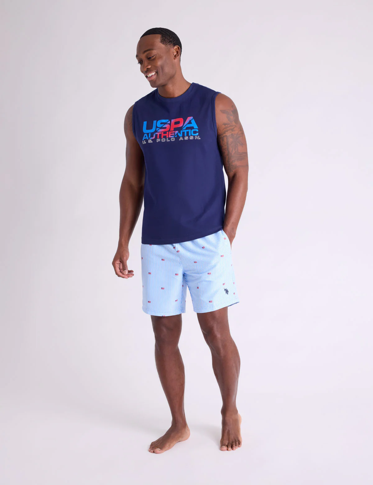 GRADIENT USPA GRAPHIC JERSEY TANK - Image 7