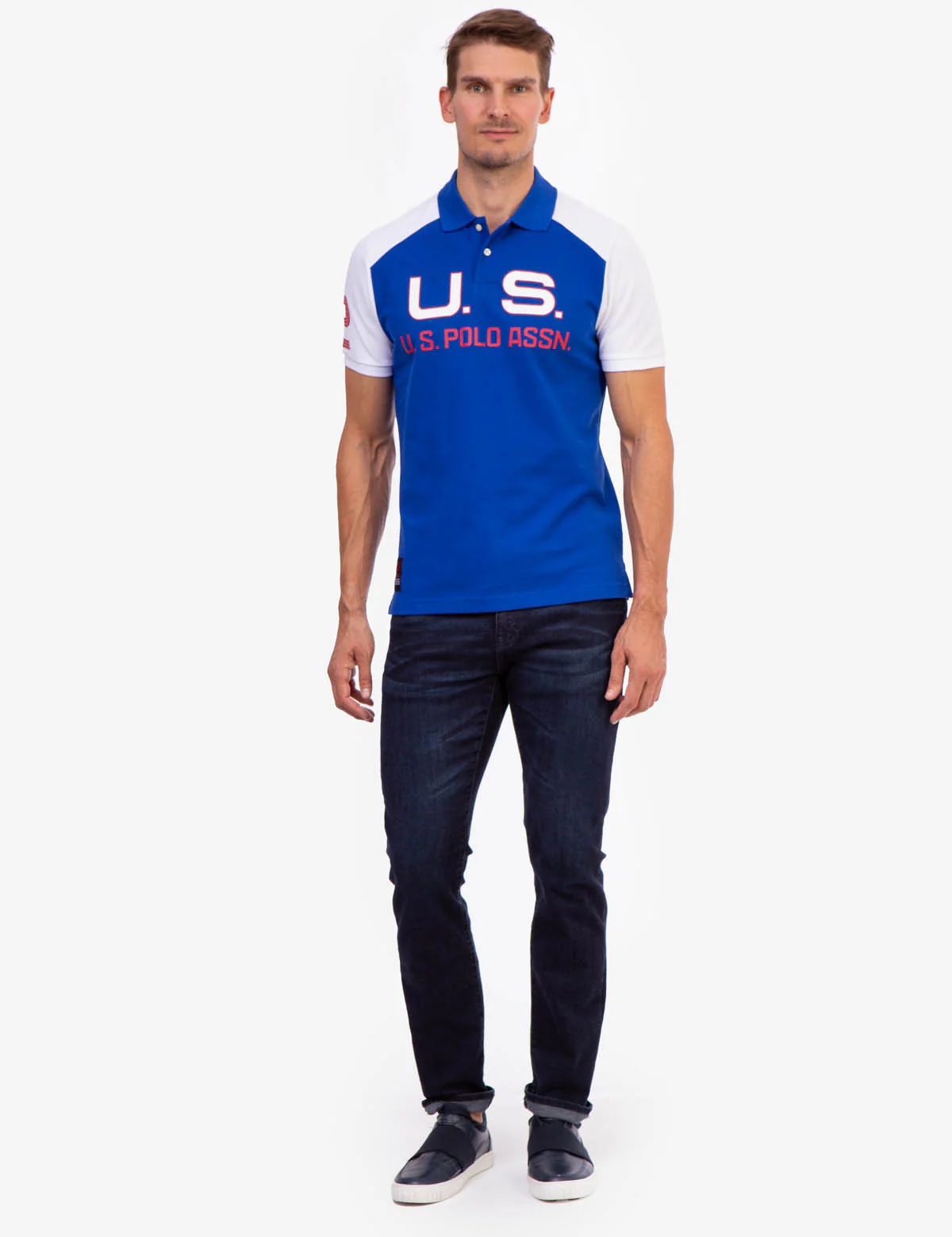GRAPHIC PIQUE POLO SHIRT - Image 2