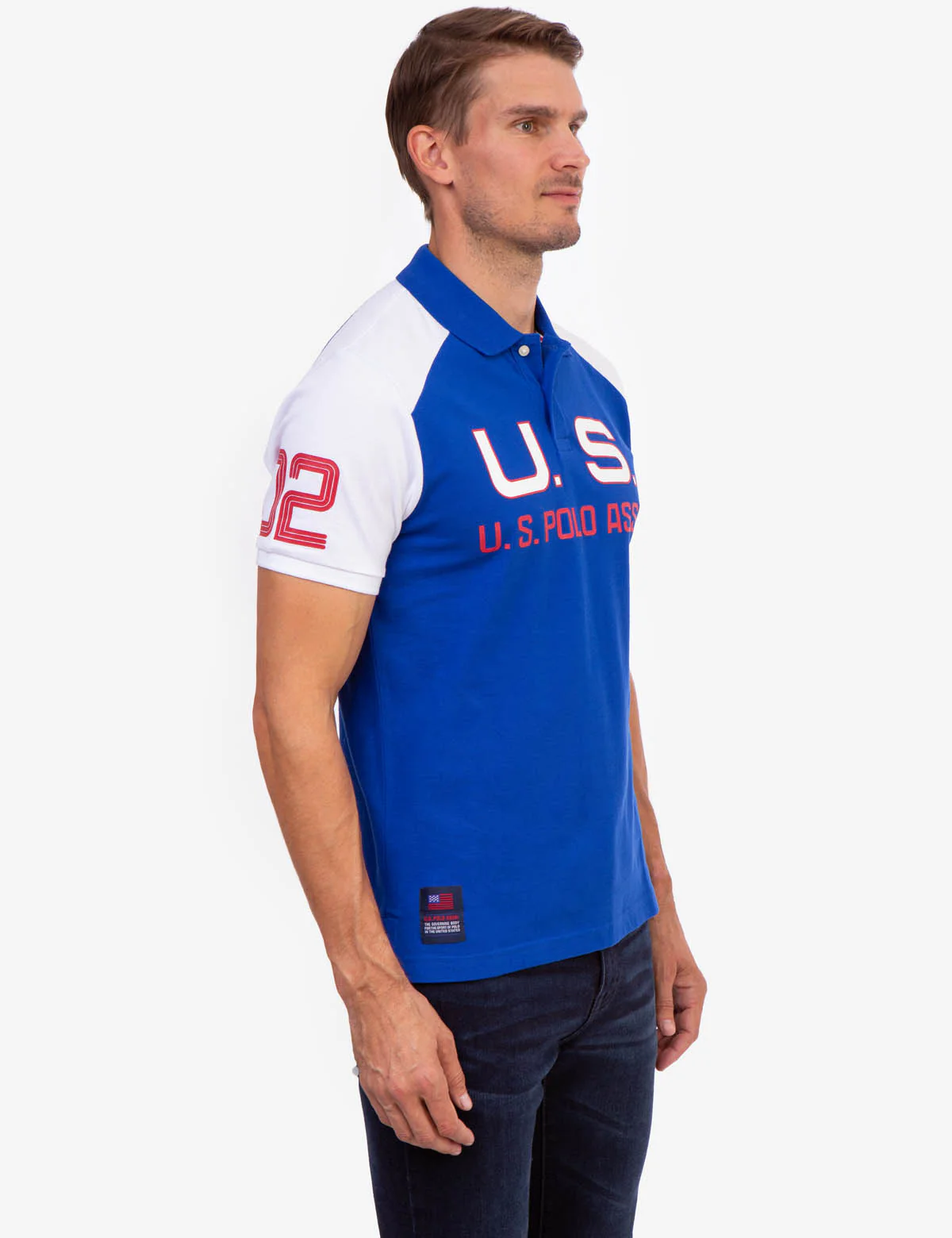 GRAPHIC PIQUE POLO SHIRT - Image 3