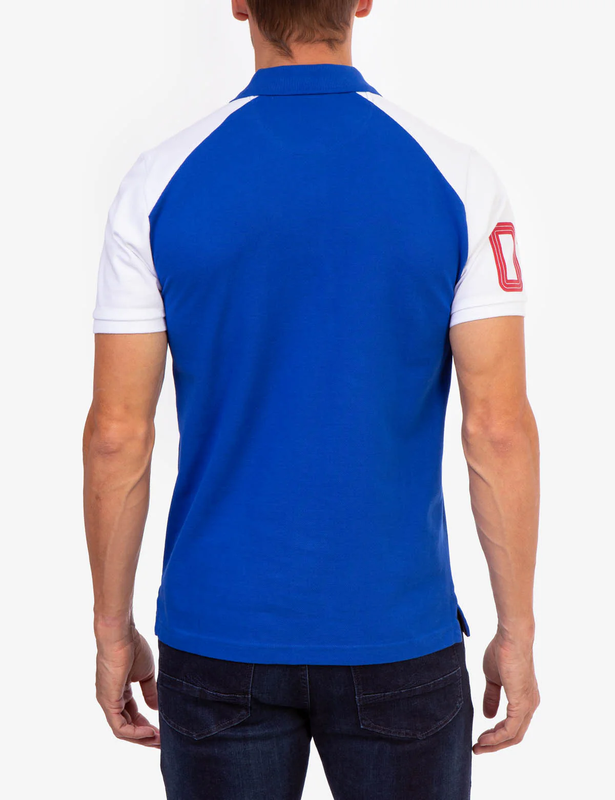 GRAPHIC PIQUE POLO SHIRT - Image 4