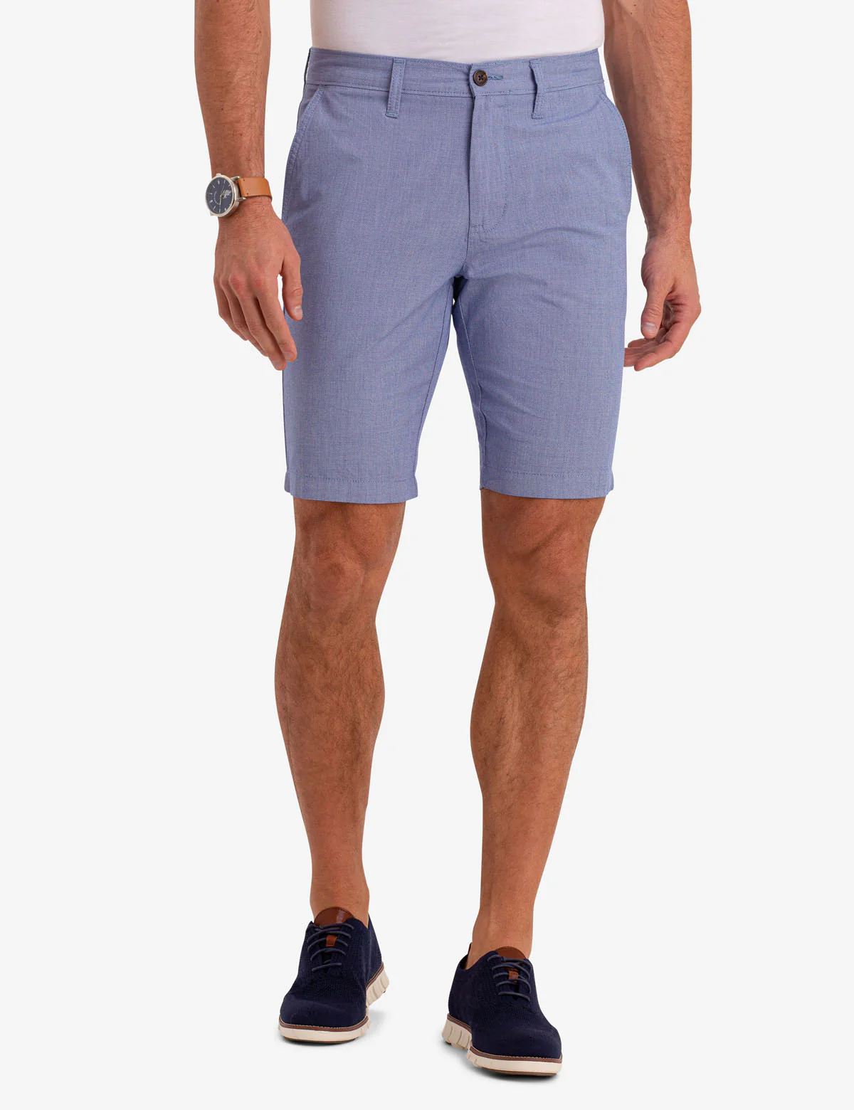 HARTFORD BELTED DOBBY SHORTS