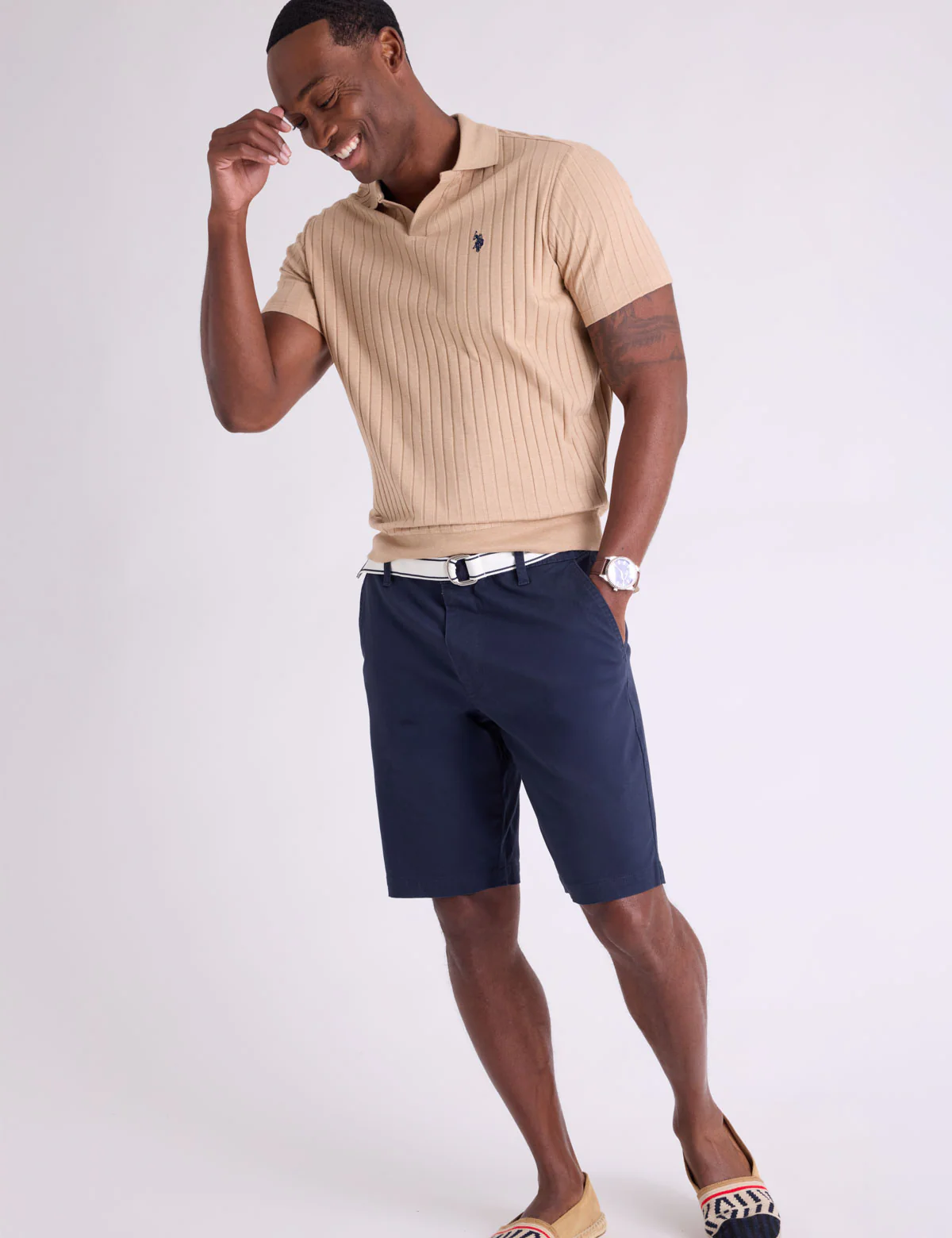 HARTFORD BELTED SHORTS - Image 4