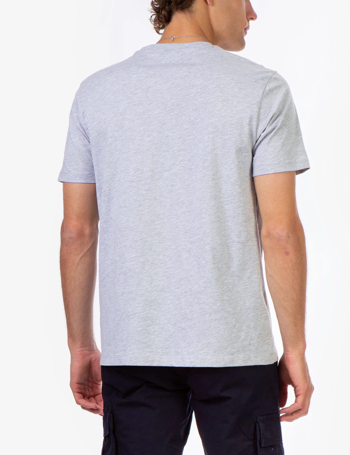HEATHER PATCH POCKET T-SHIRT - Image 11