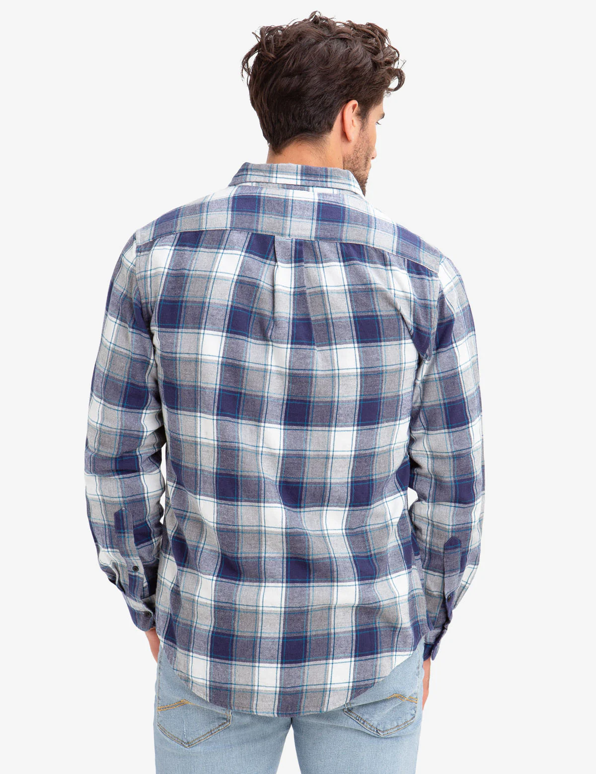 BLACK MALLET HEATHER PLAID SHIRT - Image 4