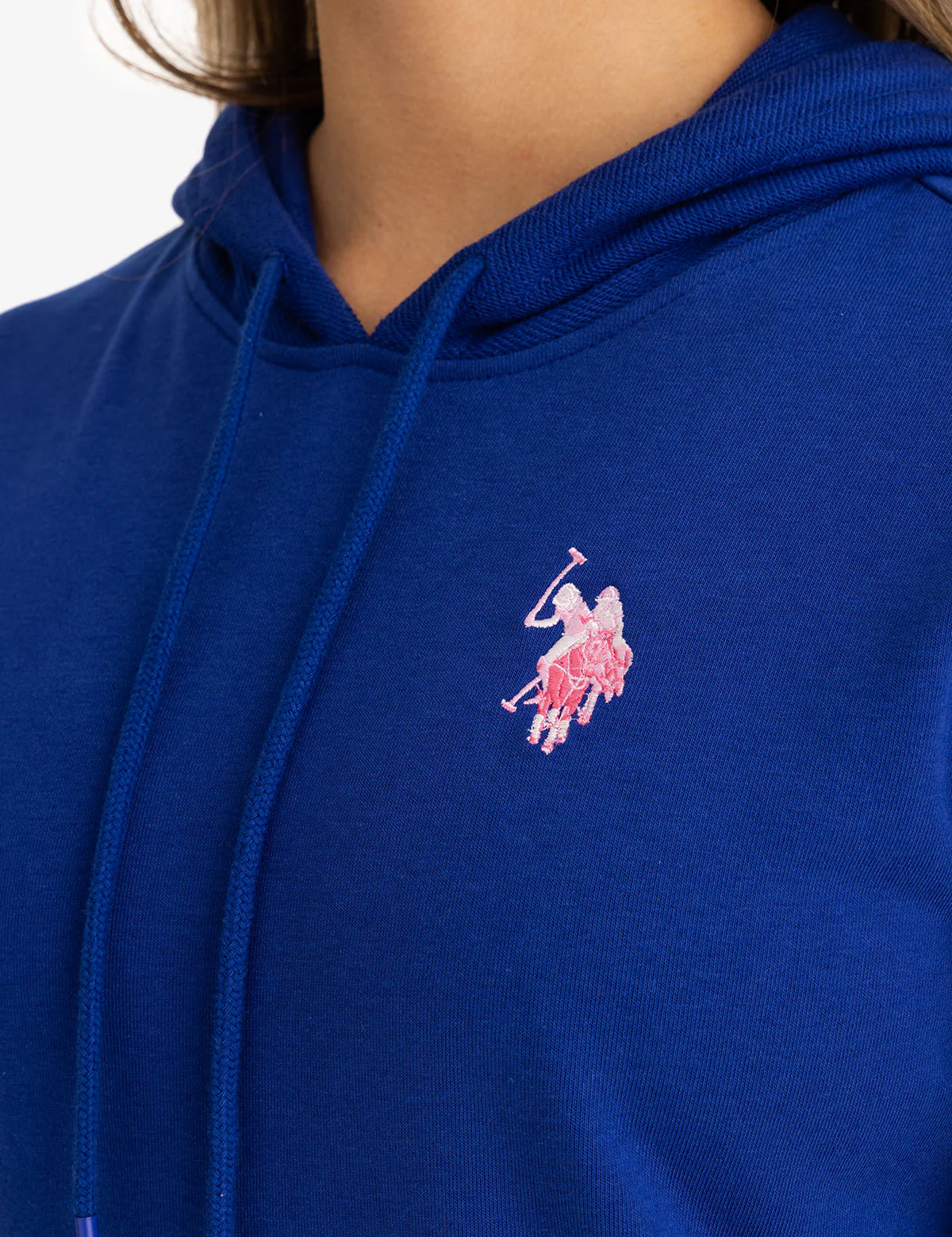 HIGH LOW MULTI TONAL LOGO HOODIE - Image 2