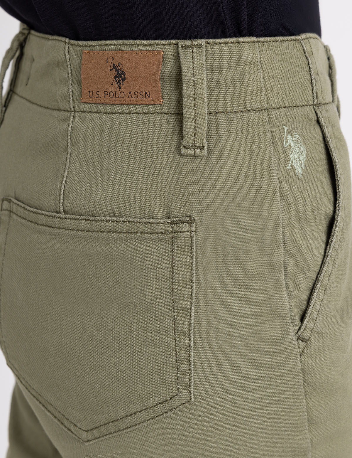 HIGH RISE CARGO DRAWSTRING PANT - Image 5