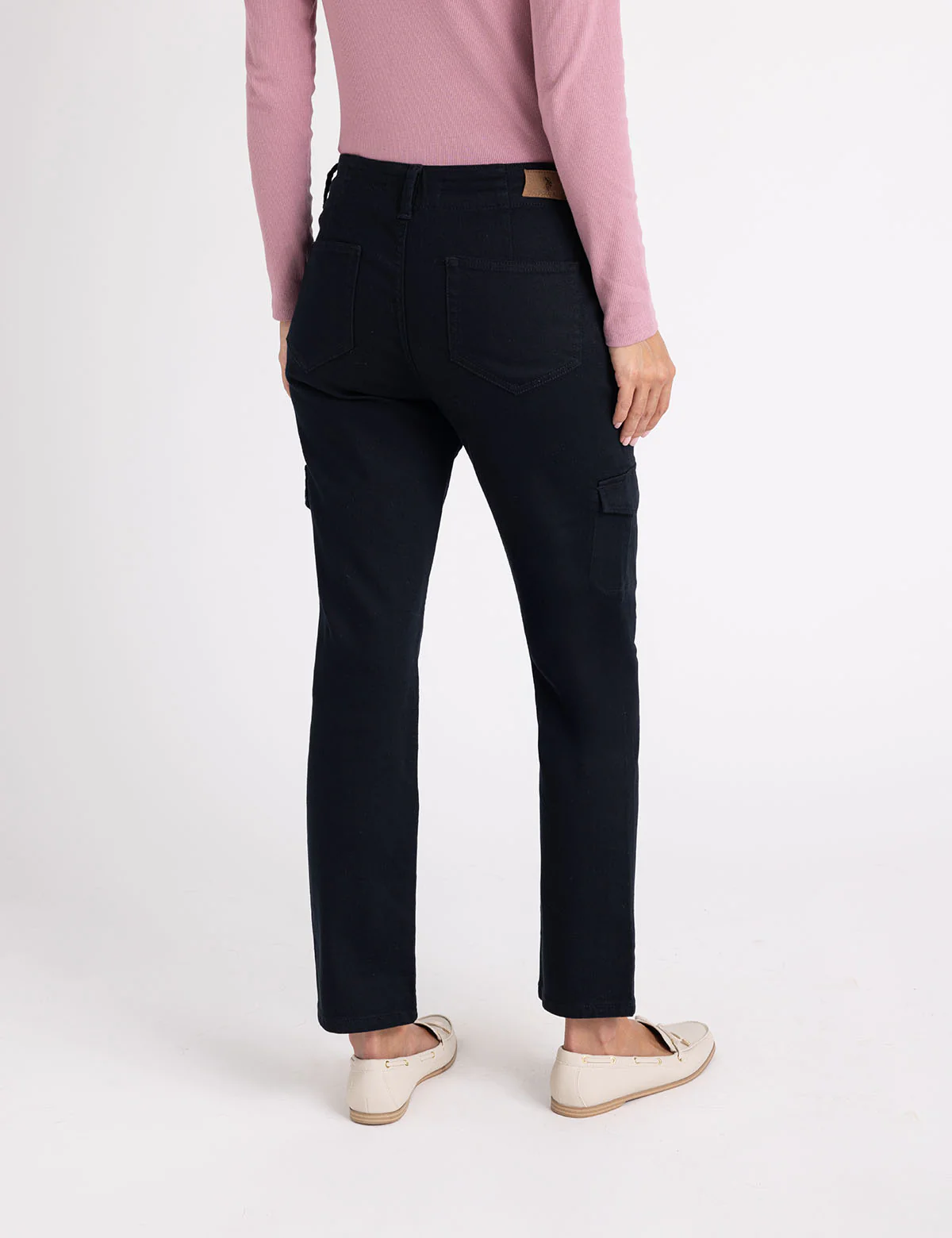 HIGH RISE CARGO DRAWSTRING PANT - Image 9