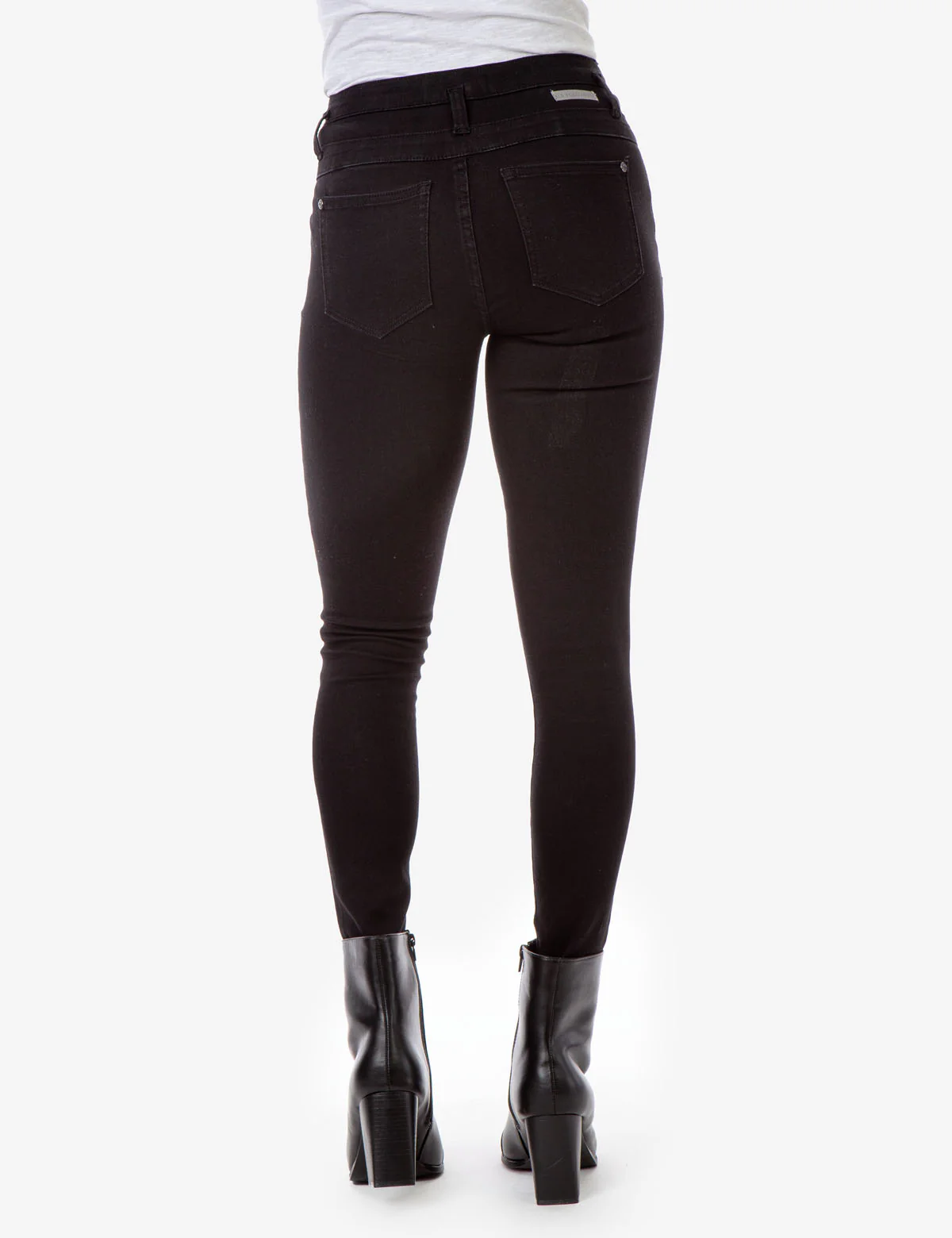 REPREVE® HIGH RISE STACKED WAIST JEANS - Image 3