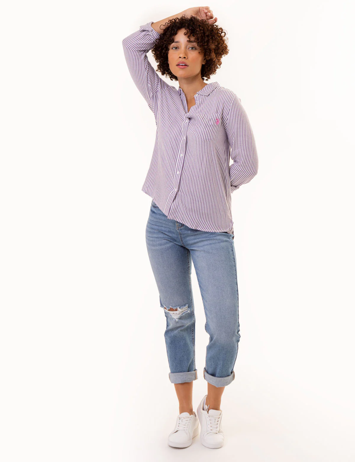 HIGH RISE VINTAGE STRAIGHT JEANS - Image 2