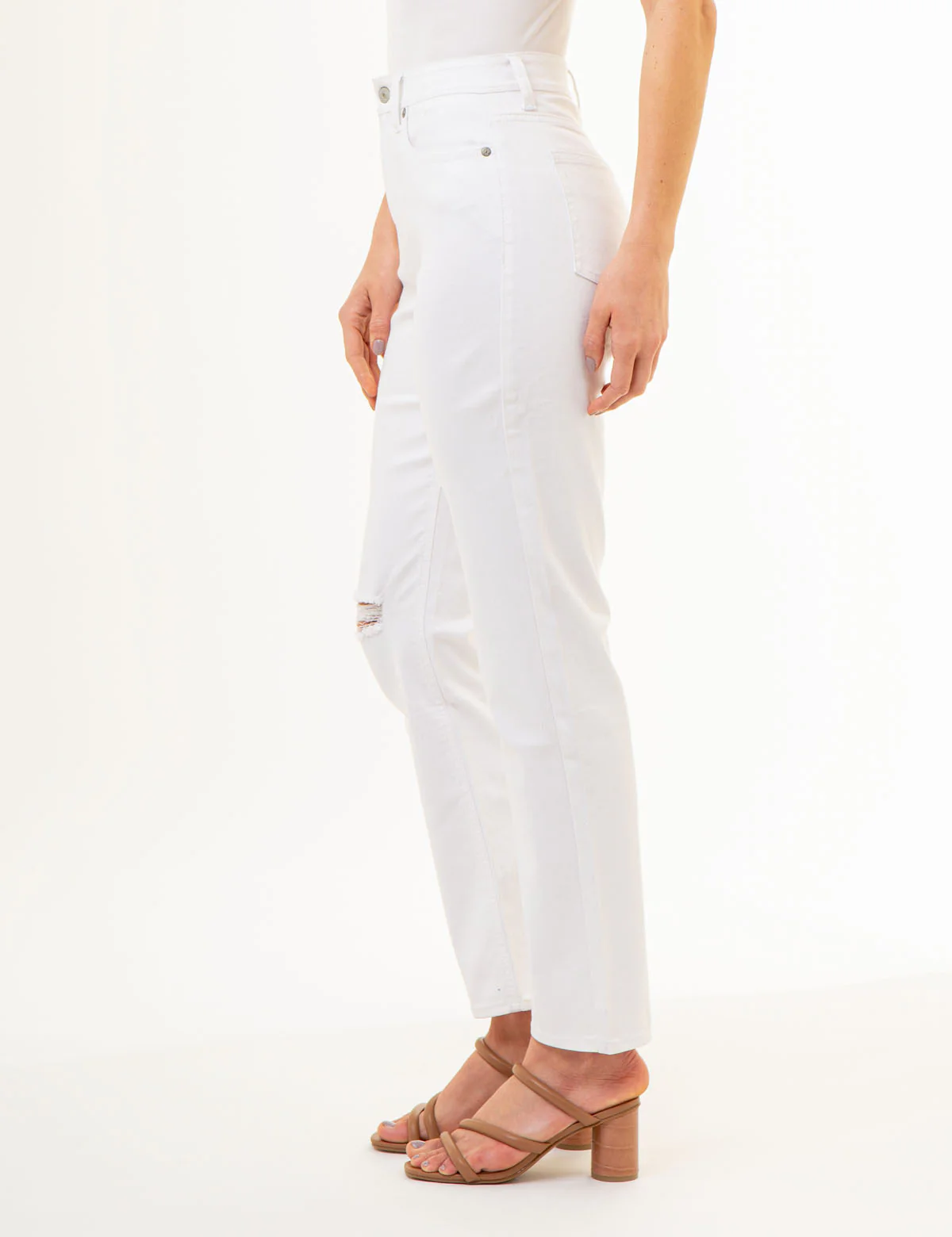 HIGH RISE VINTAGE STRAIGHT JEANS - Image 3