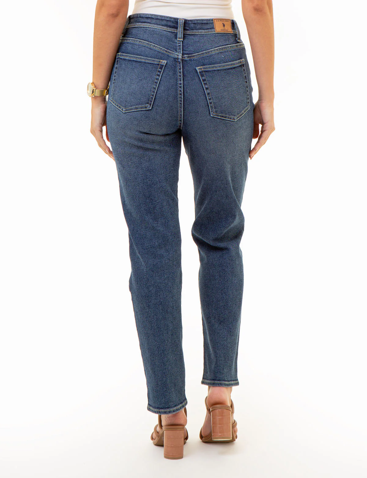 HIGH RISE VINTAGE STRAIGHT JEANS - Image 4