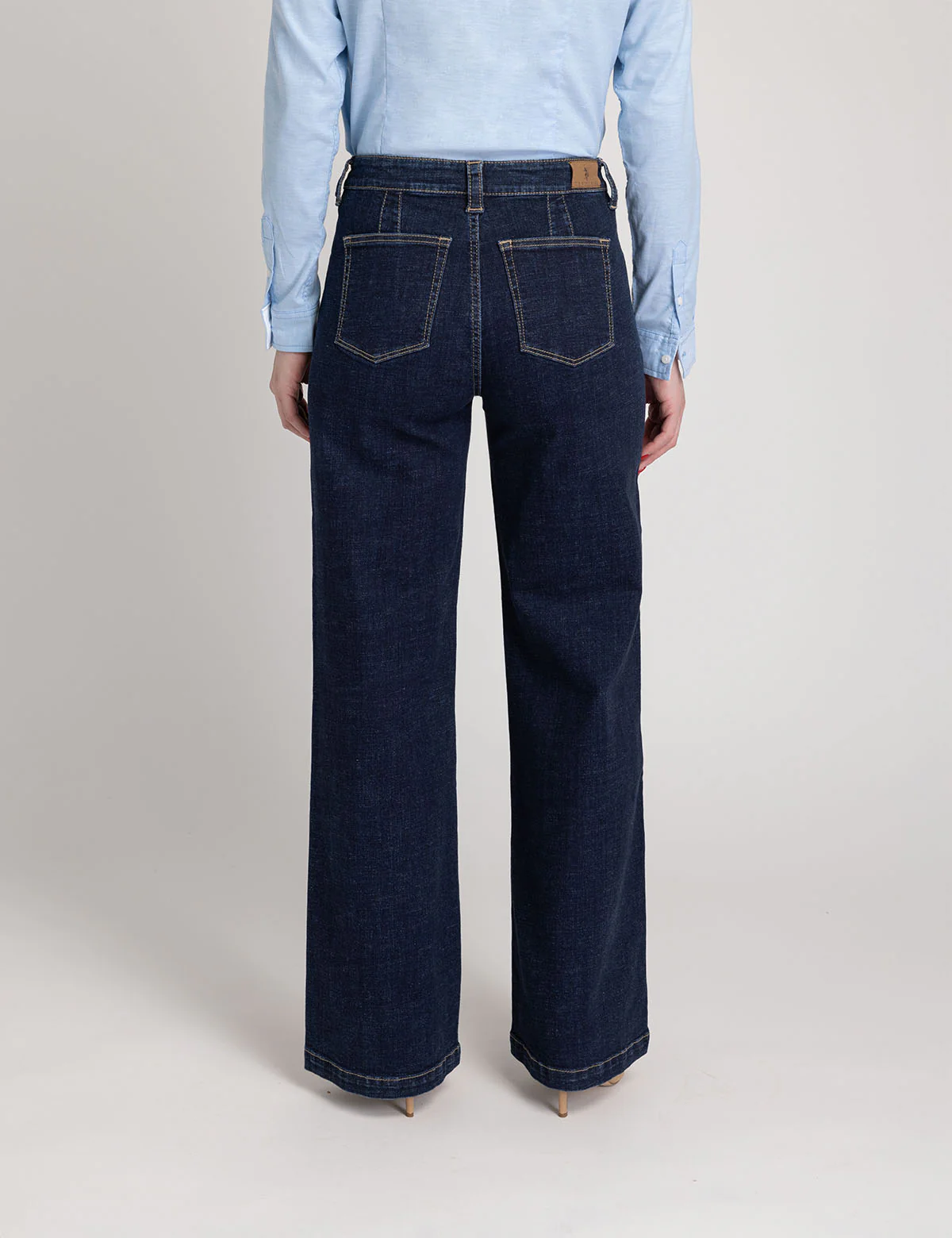 HIGH RISE WIDE LEG TROUSER - Image 4