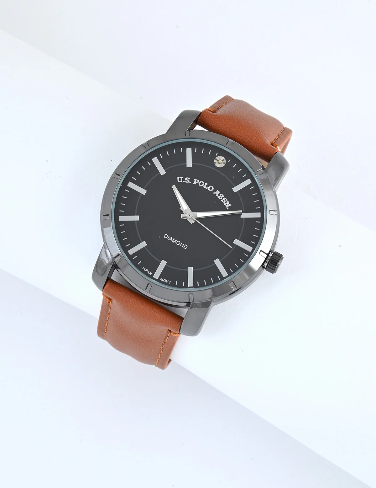 HIS AND HERS BROWN STRAP WATCH SET - Image 3
