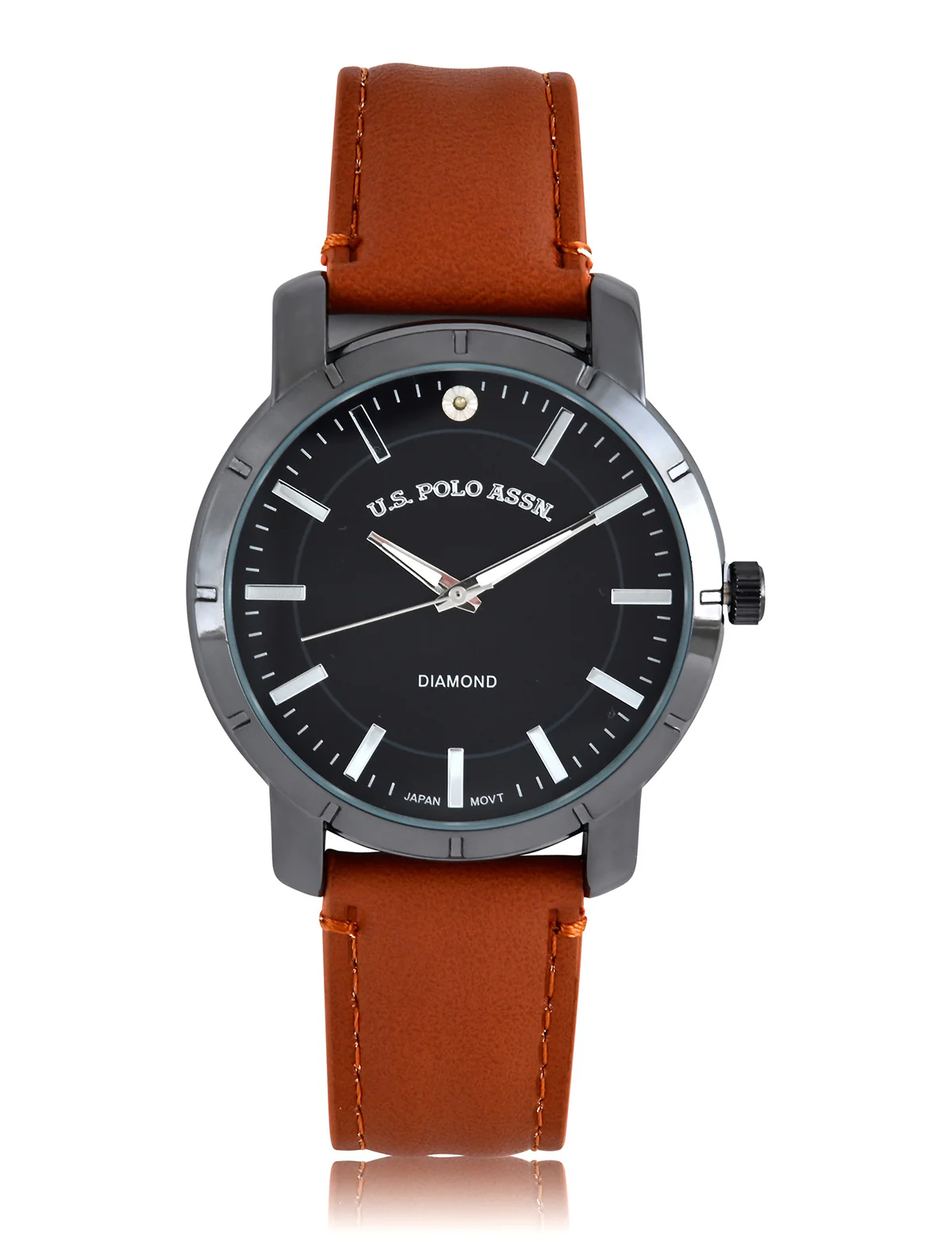 HIS AND HERS BROWN STRAP WATCH SET - Image 5