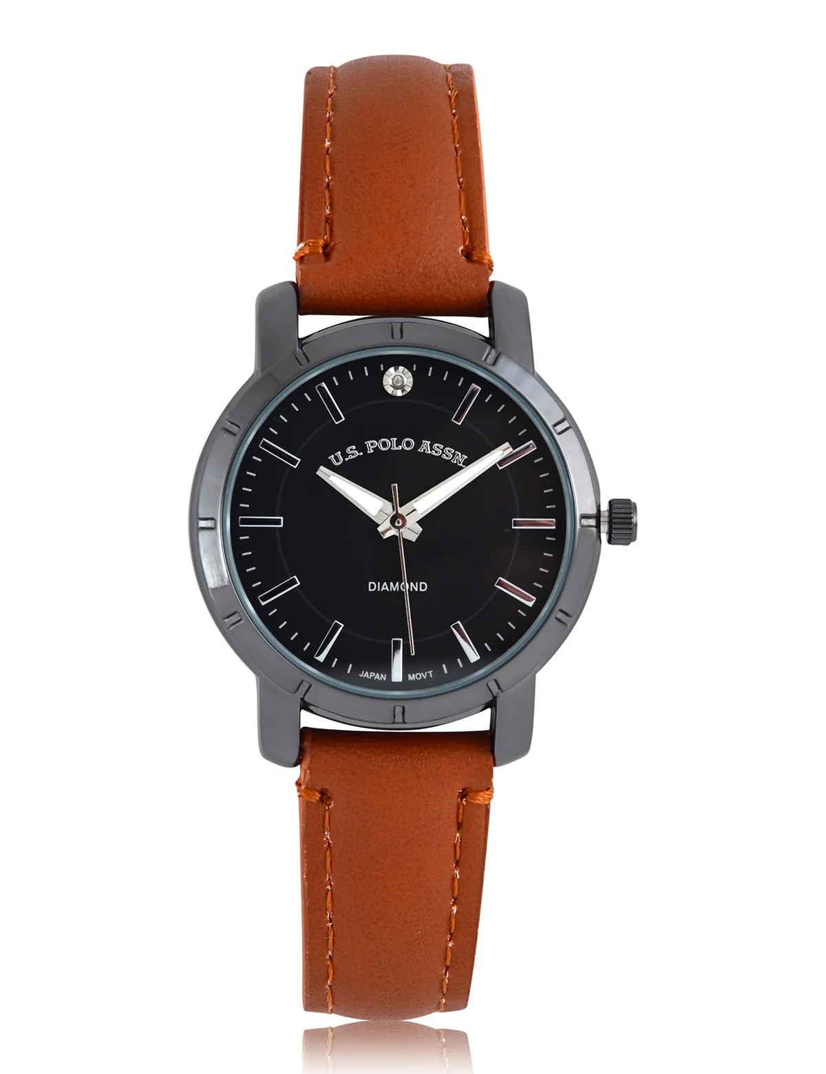 HIS AND HERS BROWN STRAP WATCH SET - Image 6