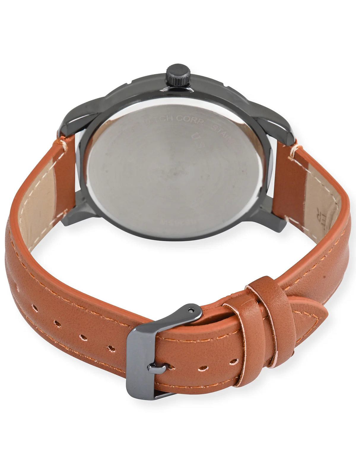 HIS AND HERS BROWN STRAP WATCH SET - Image 8