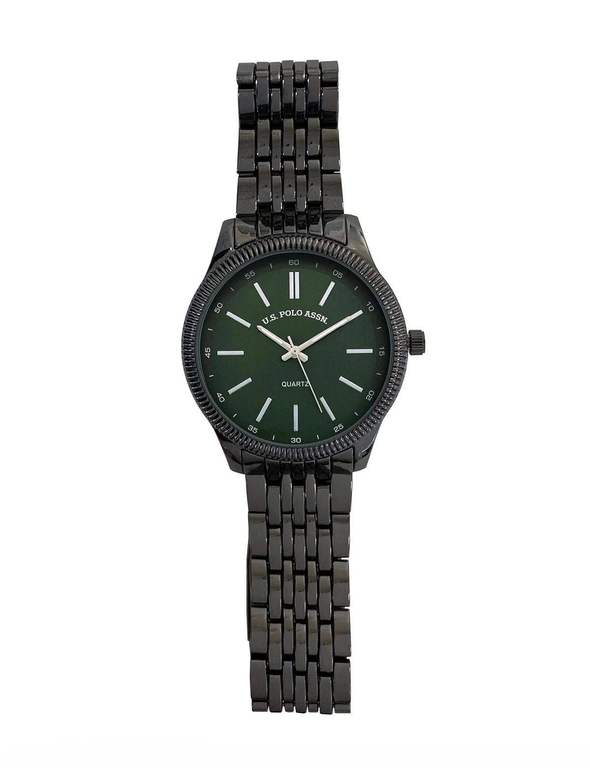 HIS AND HERS GUNMETAL LINK WATCH SET - Image 4