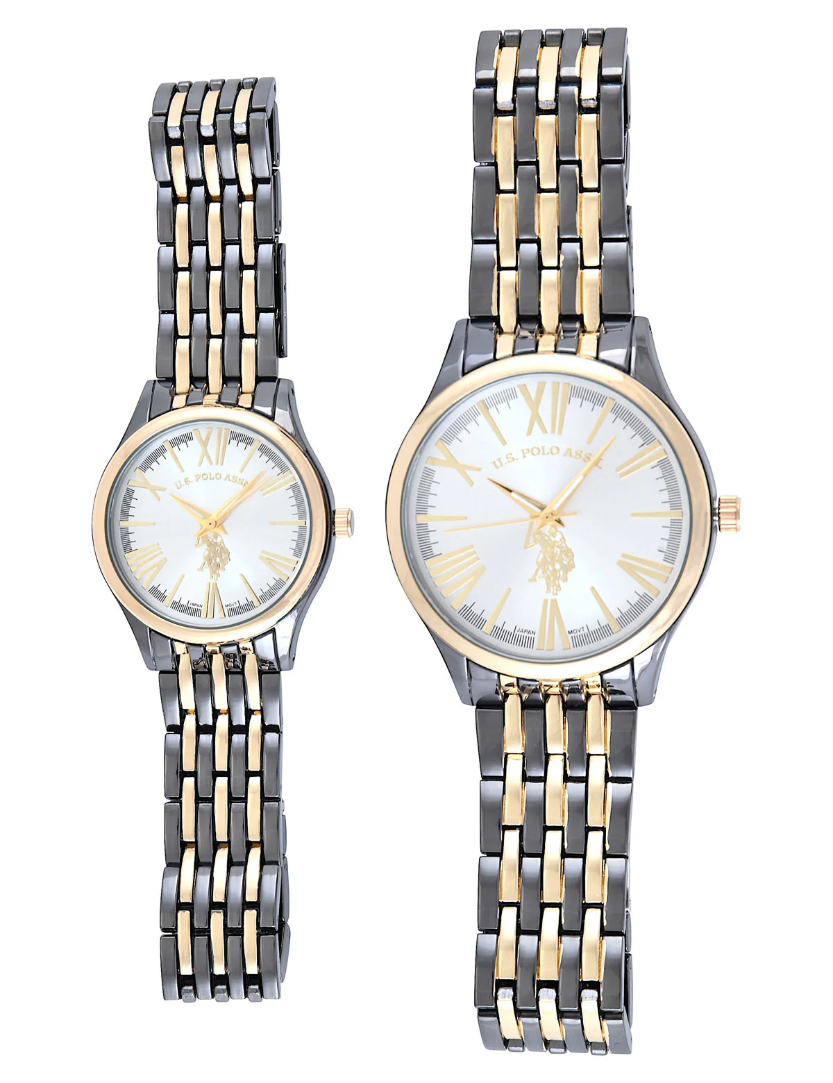 HIS AND HERS TWO TONE WATCH SET - Image 3