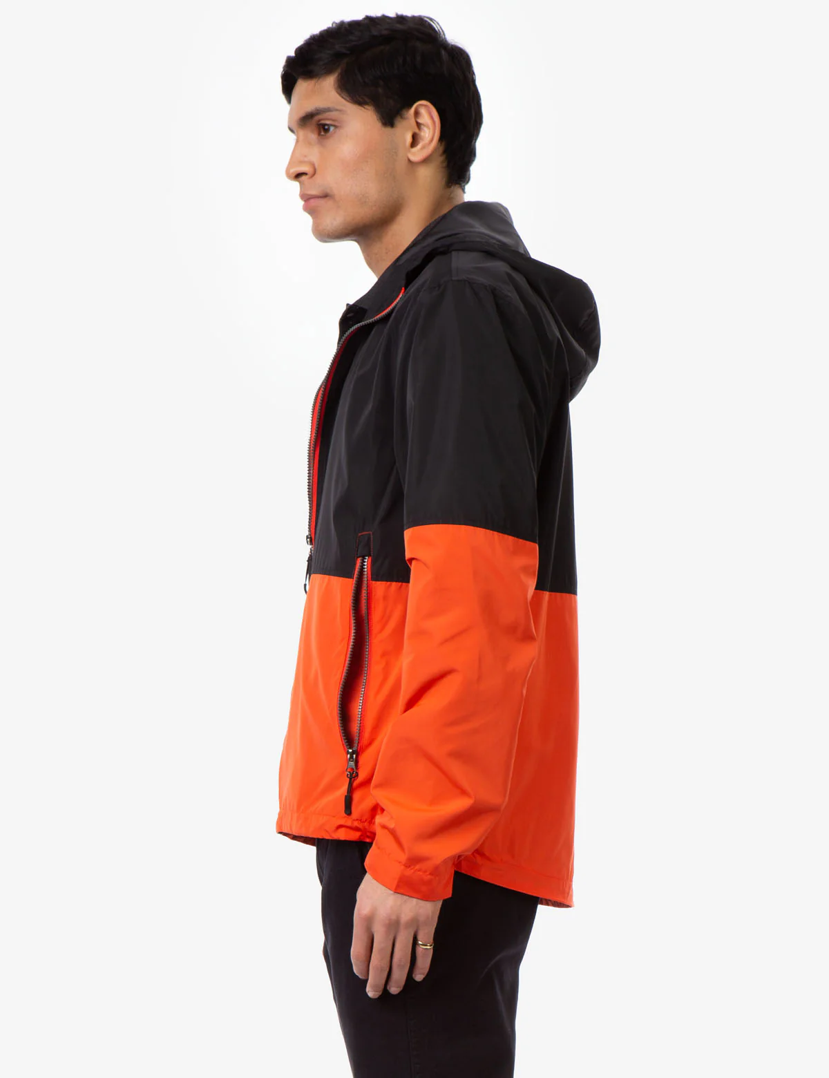 HOODED COLORBLOCK WINDBREAKER - Image 3
