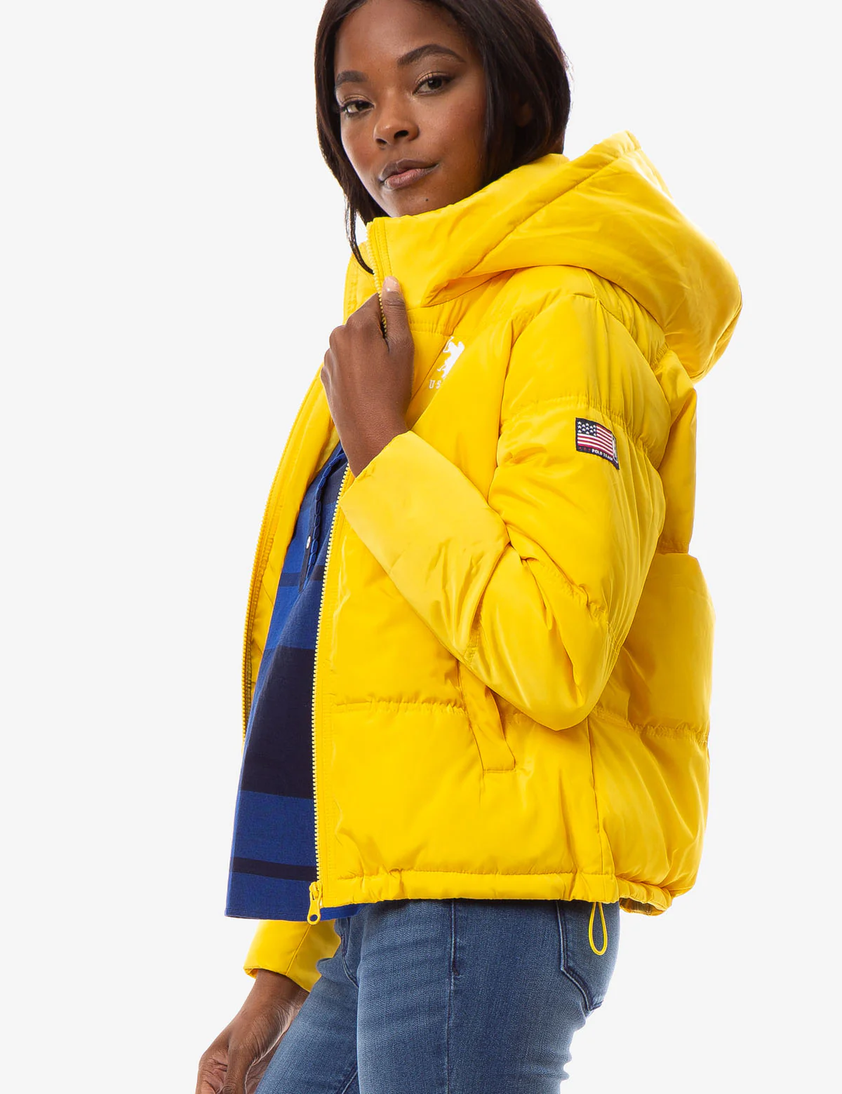 HOODED PUFFER COAT - Image 10